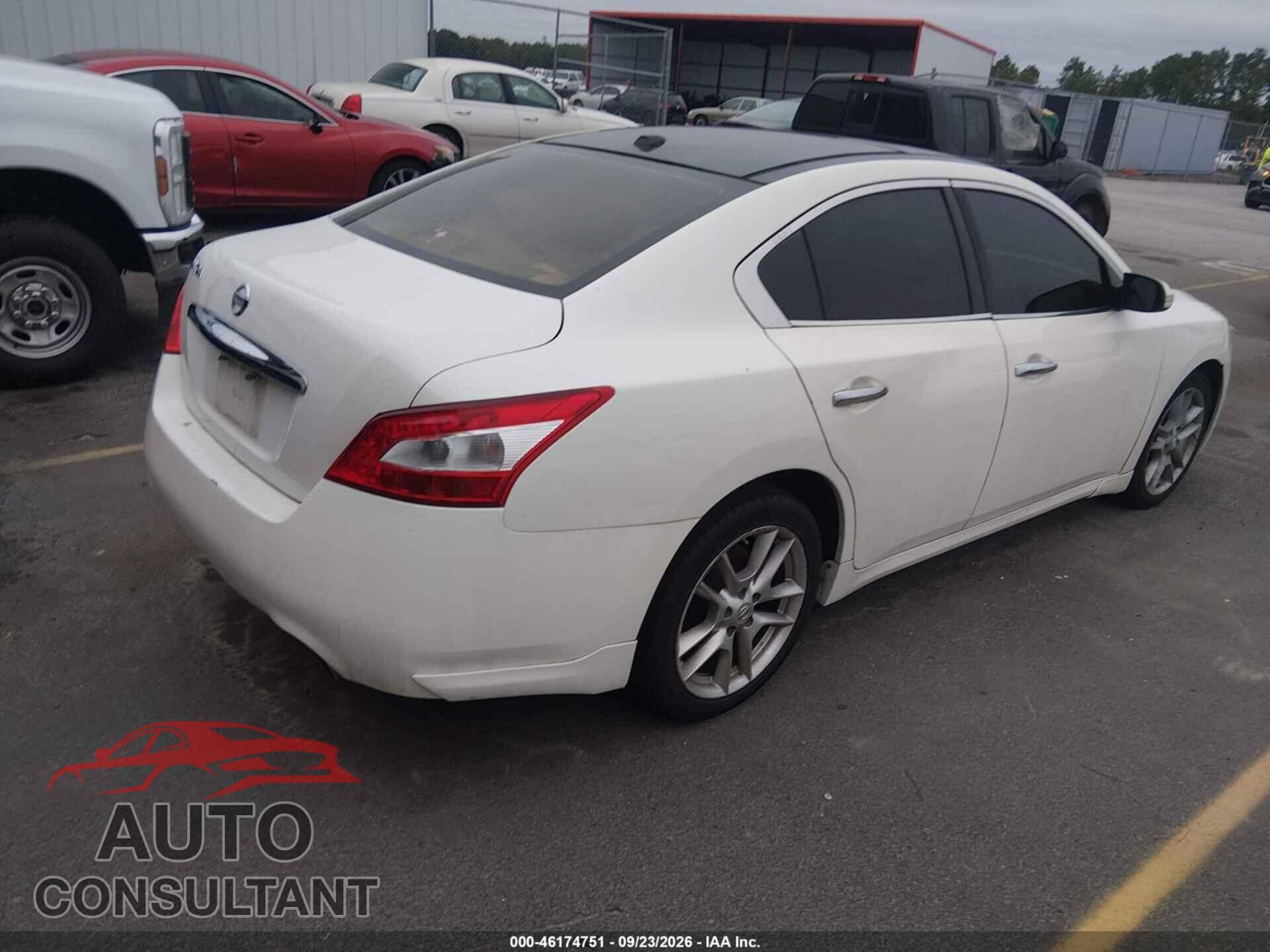 NISSAN MAXIMA 2011 - 1N4AA5AP8BC856485