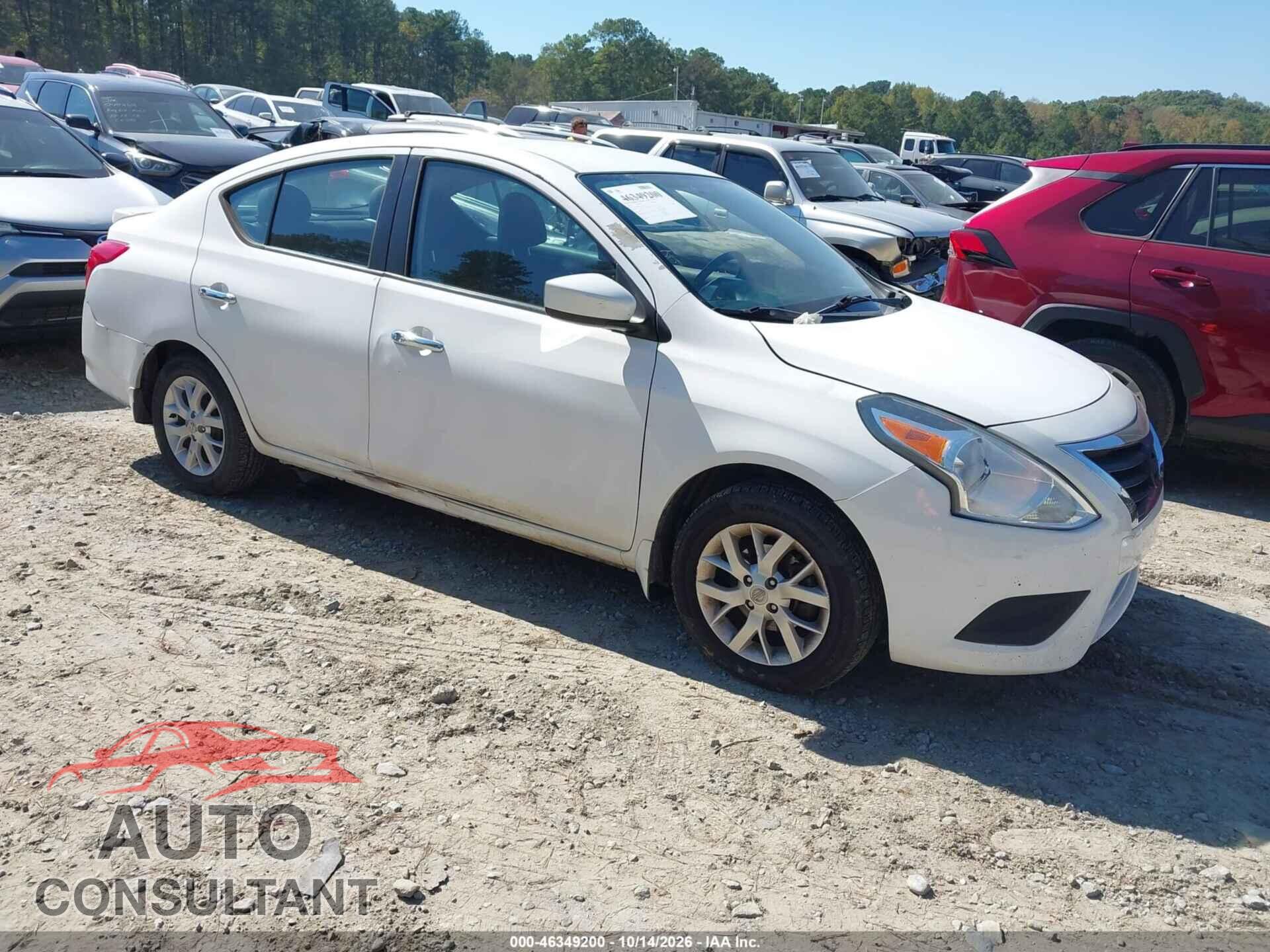 NISSAN VERSA 2017 - 3N1CN7AP3HL833974