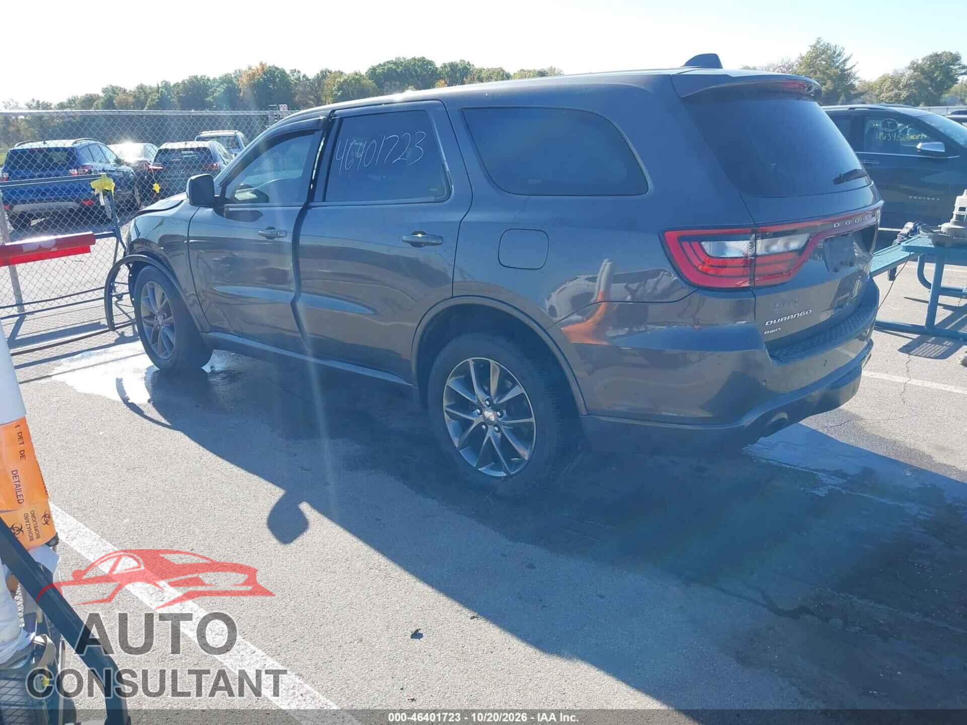 DODGE DURANGO 2017 - 1C4RDJDGXHC652420