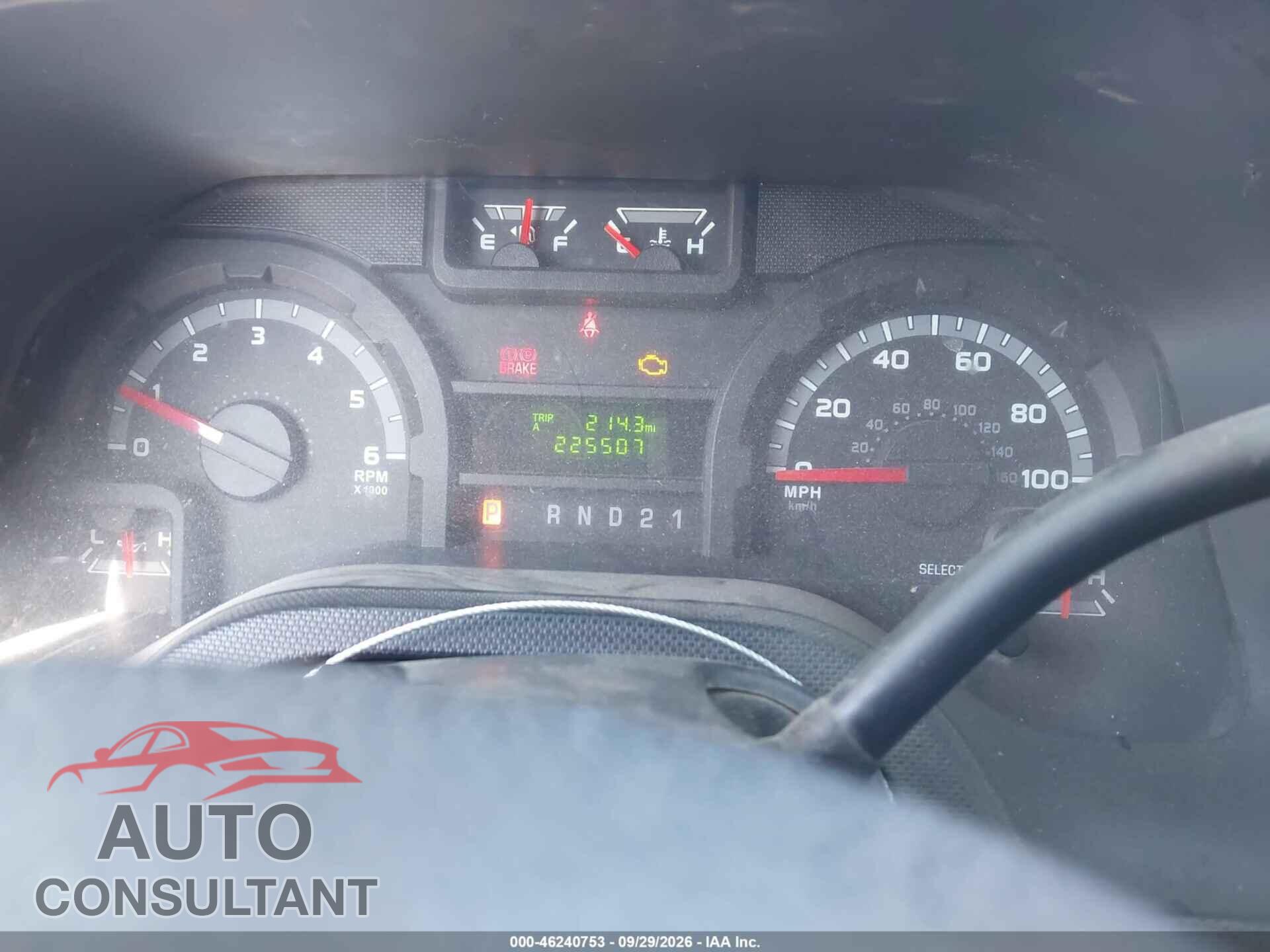 FORD E-150 2013 - 1FTNE1EWXDDB37312