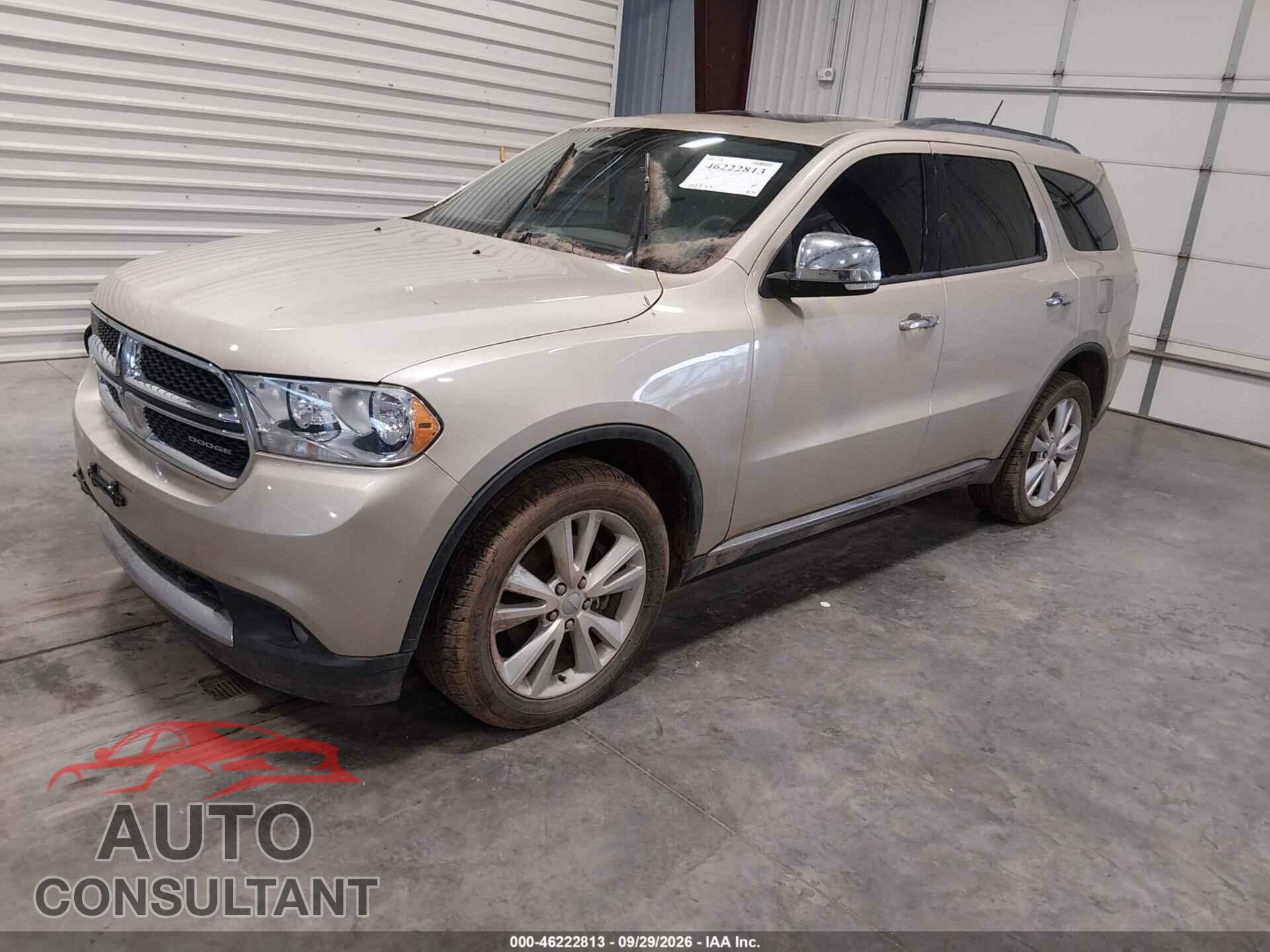 DODGE DURANGO 2011 - 1D4SE4GT4BC705180
