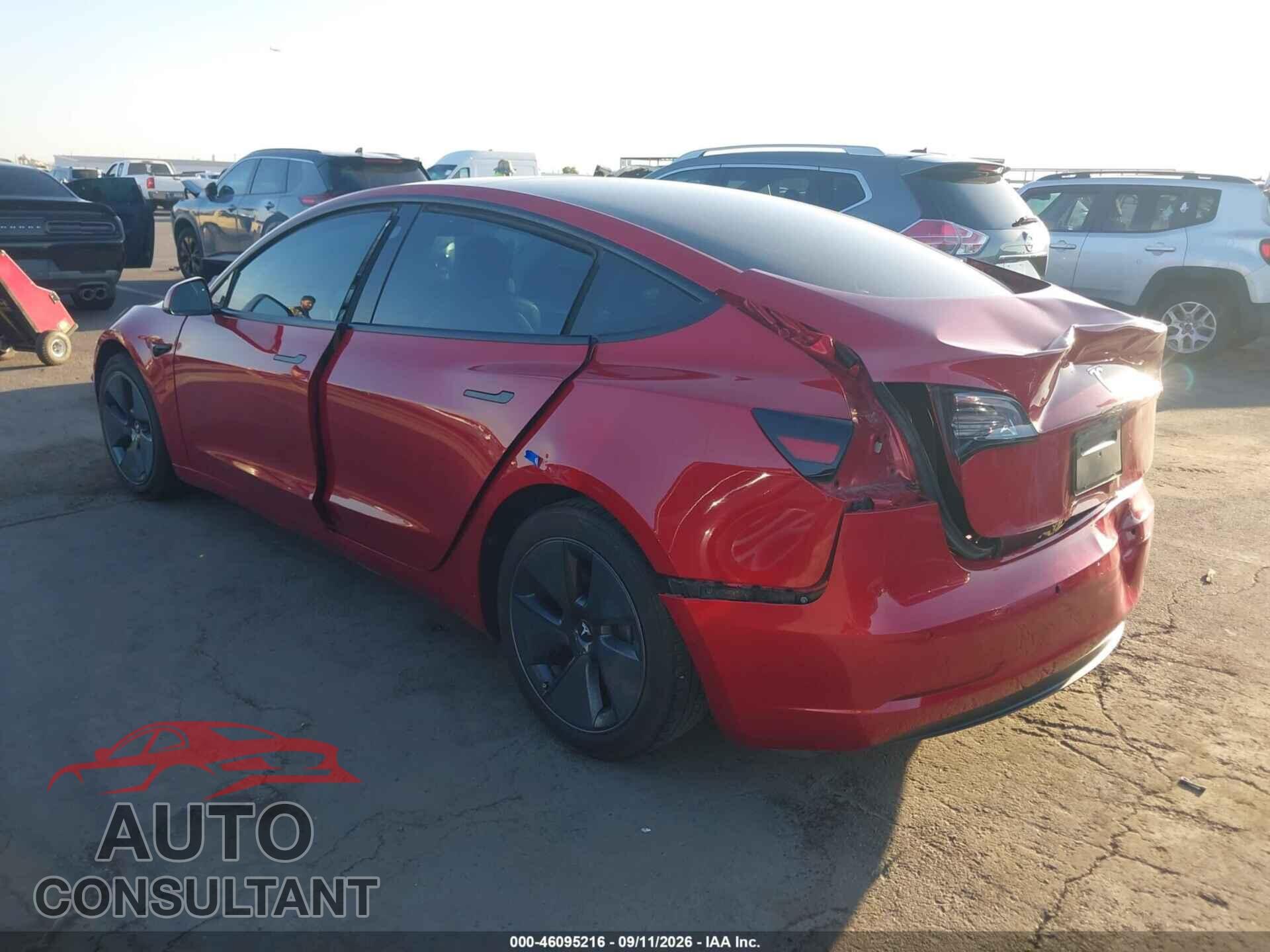 TESLA MODEL 3 2021 - 5YJ3E1EA8MF009462
