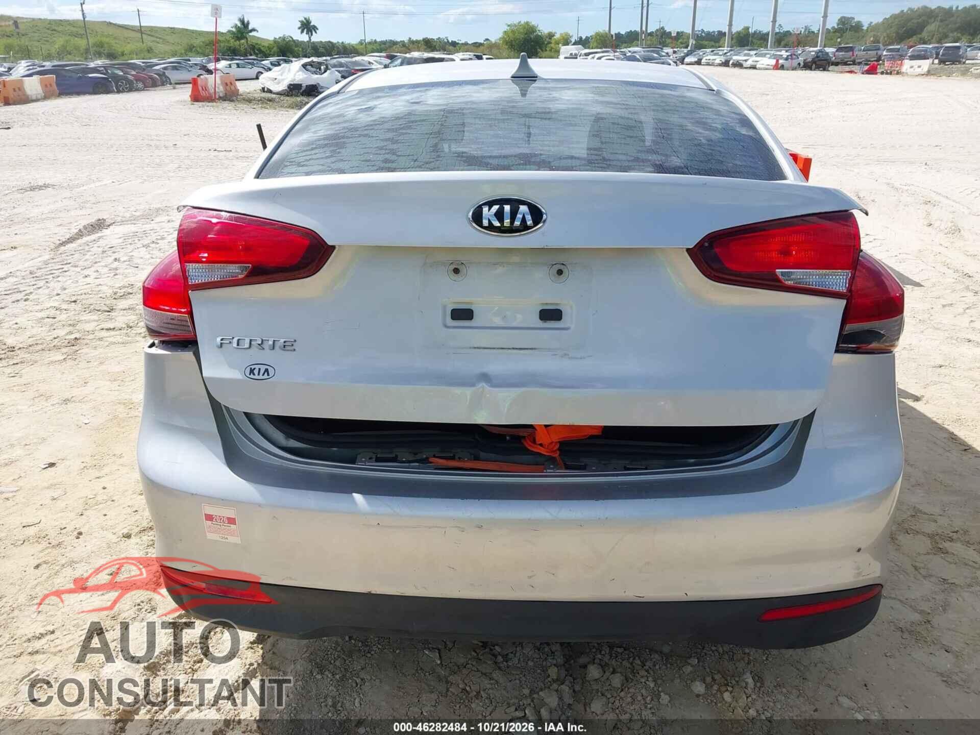 KIA FORTE 2017 - 3KPFK4A76HE131153