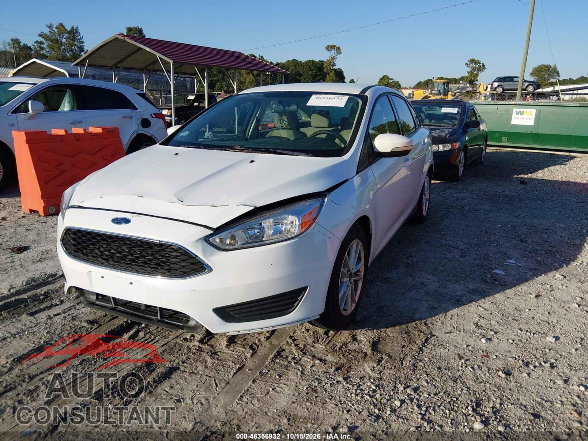 FORD FOCUS 2016 - 1FADP3F29GL266641