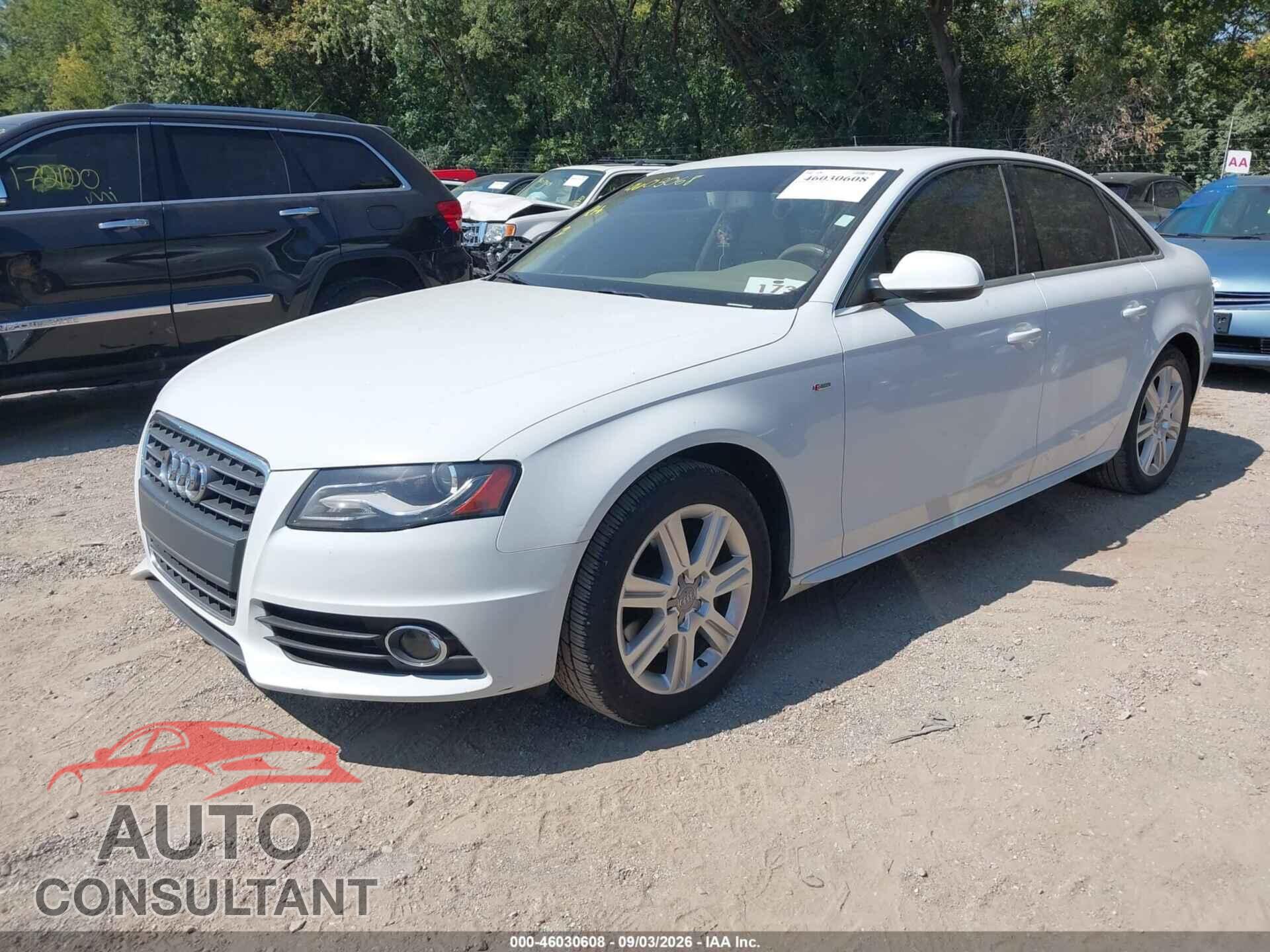AUDI A4 2012 - WAUFFBFL4CA115413