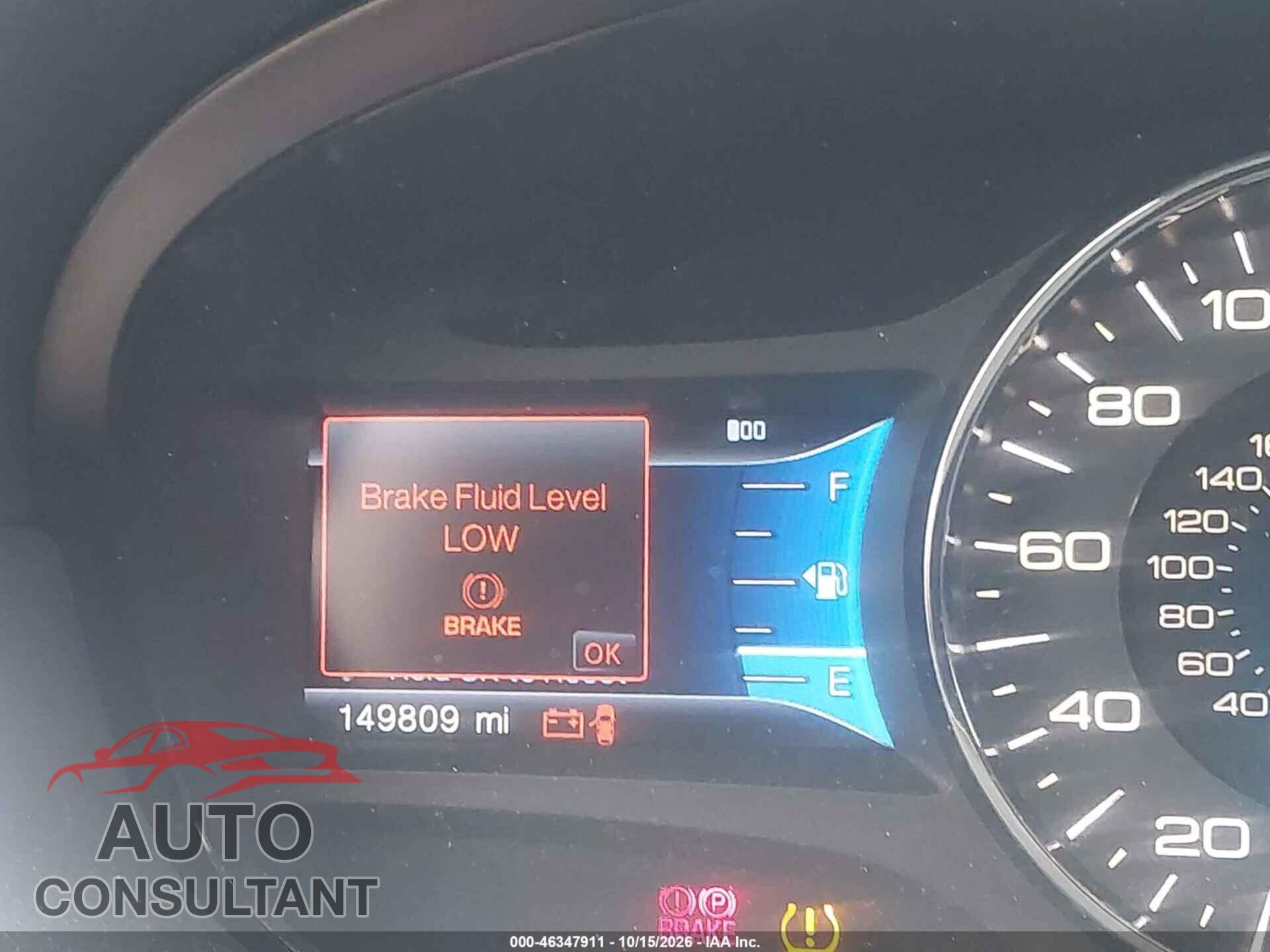 FORD EDGE 2013 - 2FMDK4JC8DBB40809