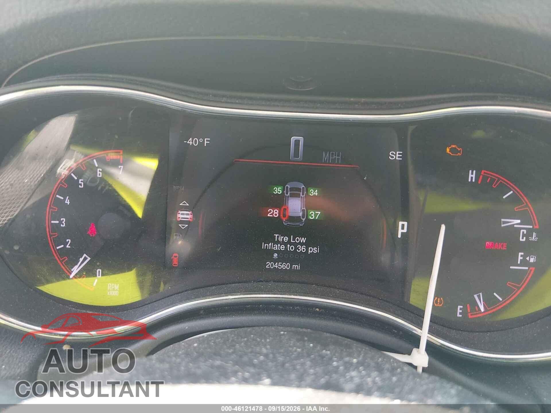 DODGE DURANGO 2015 - 1C4RDHAG6FC147386