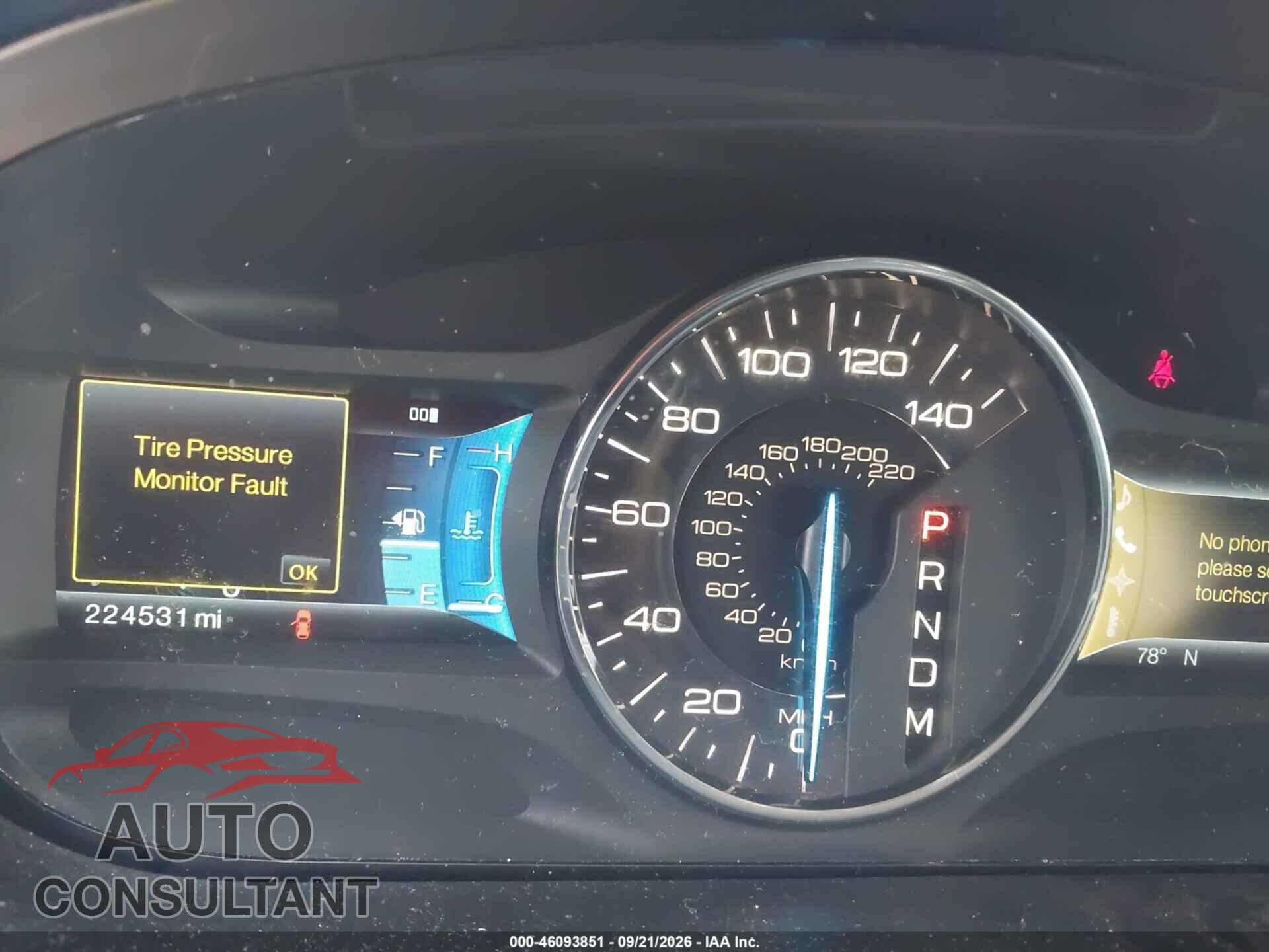 FORD EDGE 2011 - 2FMDK3KC7BBA97618