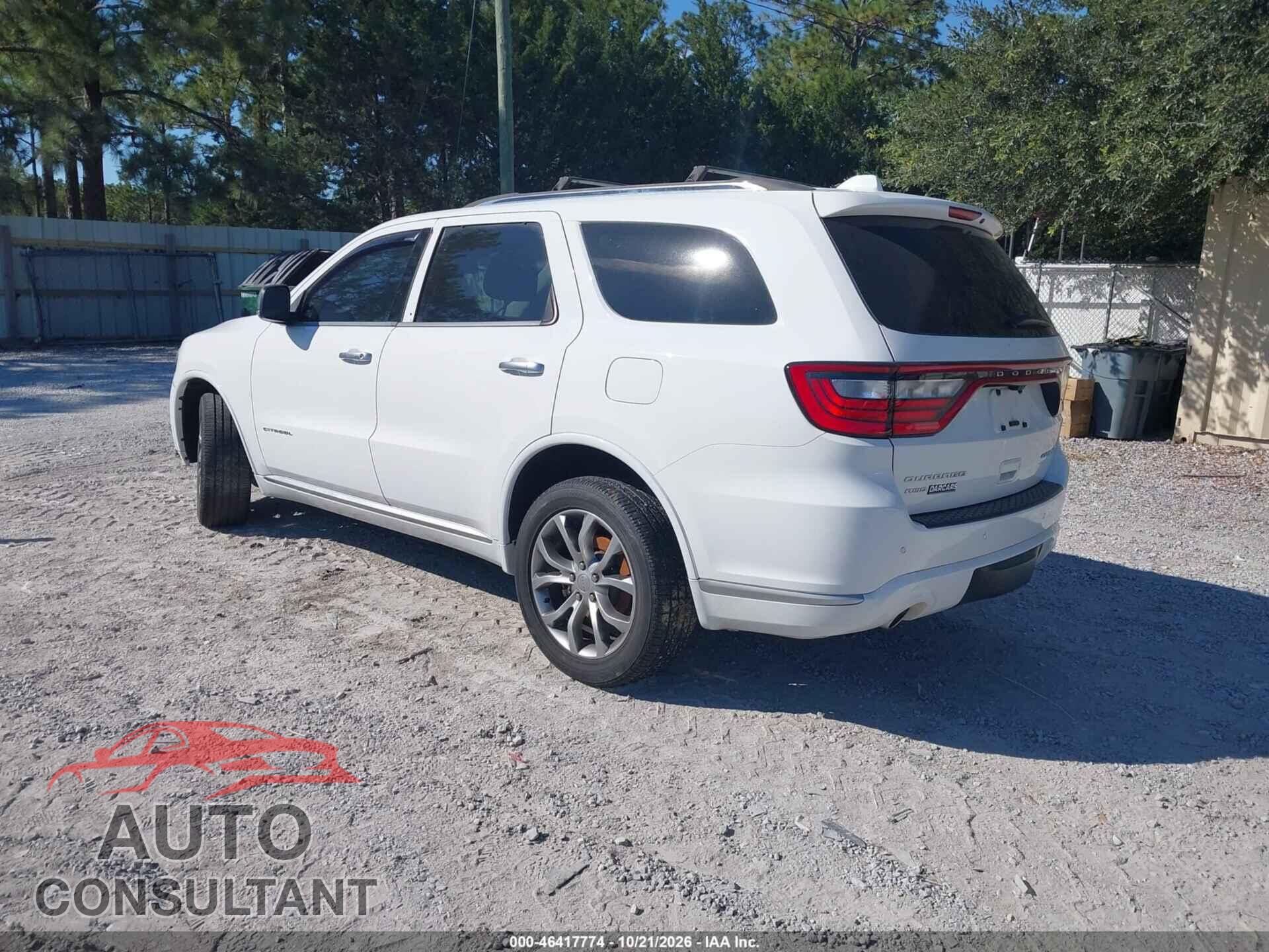DODGE DURANGO 2016 - 1C4RDJEG2GC420102