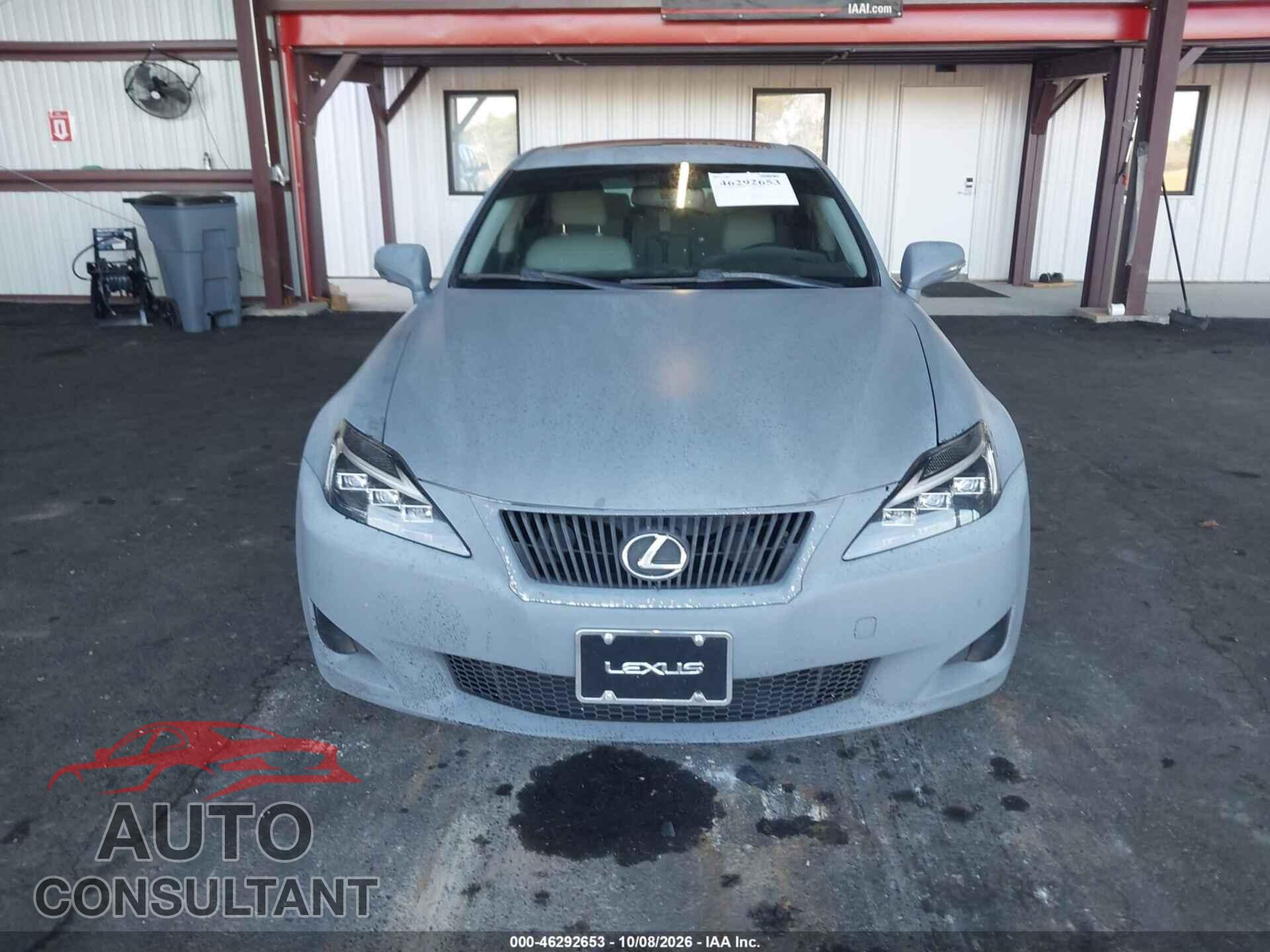 LEXUS IS 250 2010 - JTHBF5C24A5122087
