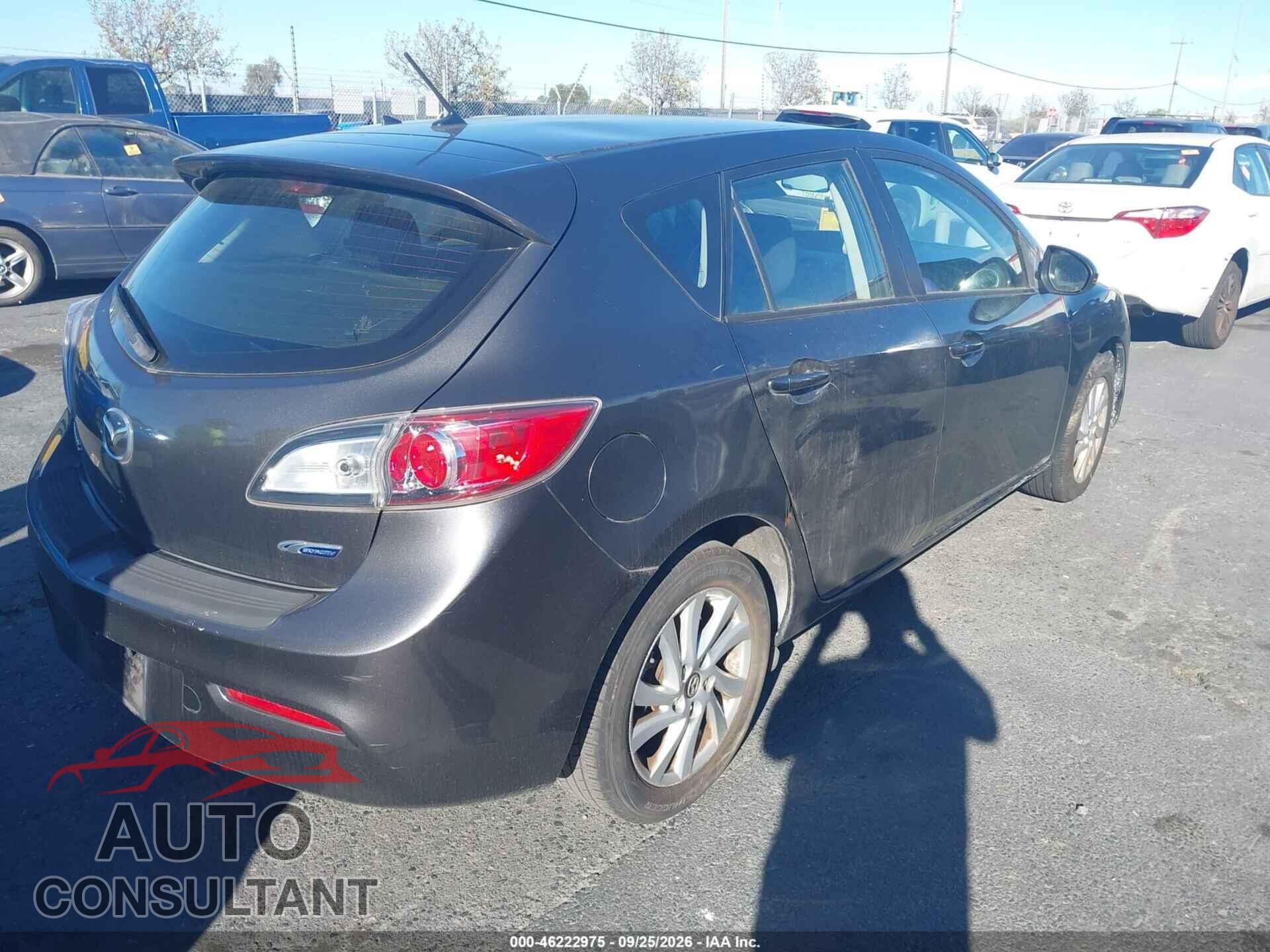 MAZDA MAZDA3 2013 - JM1BL1LPXD1753615