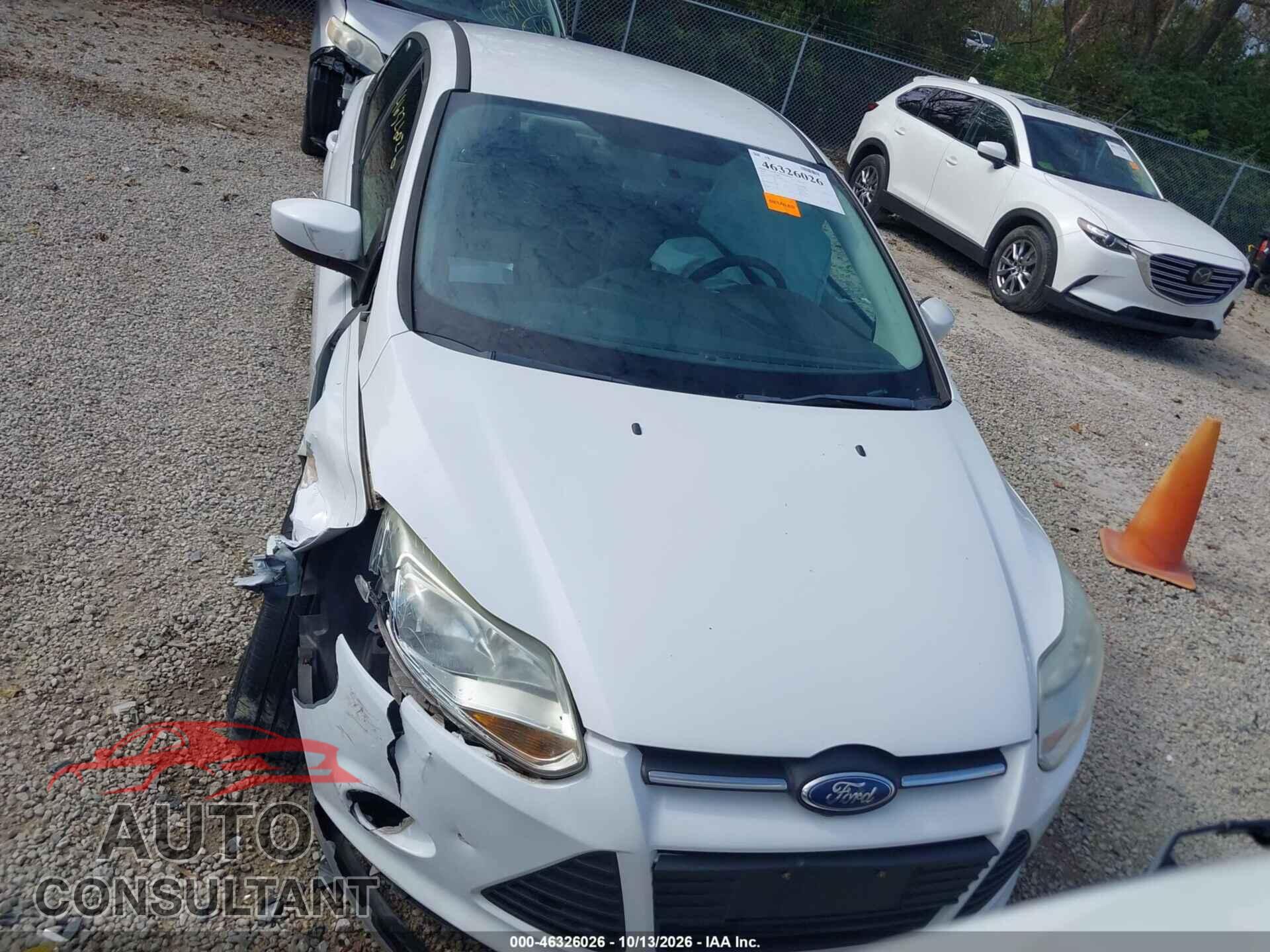 FORD FOCUS 2012 - 1FAHP3F26CL249064