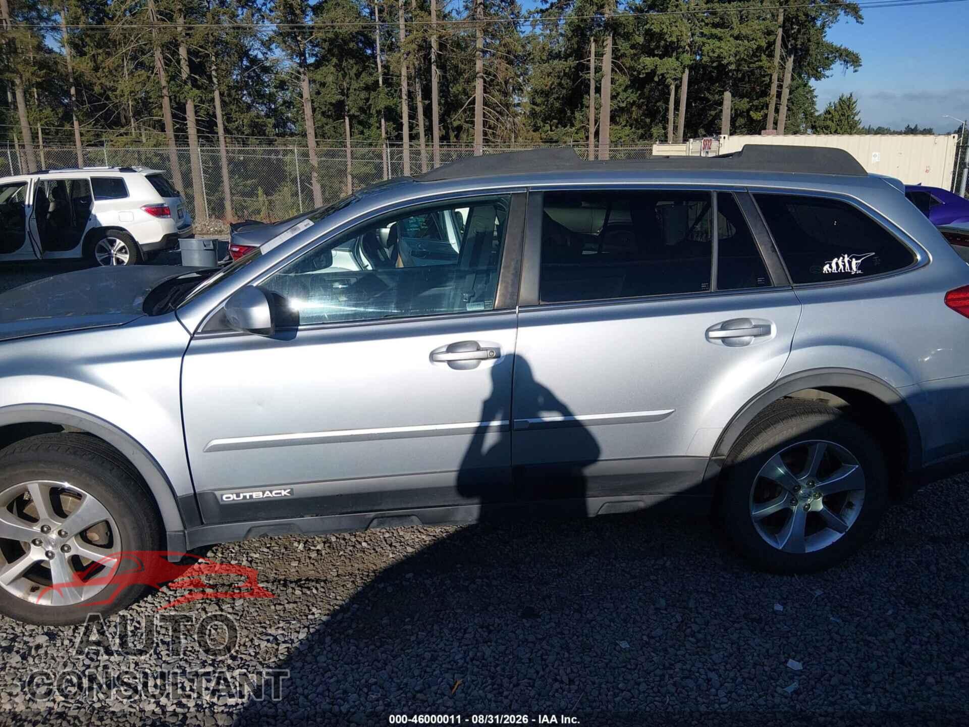 SUBARU OUTBACK 2014 - 4S4BRBLC1E3268864