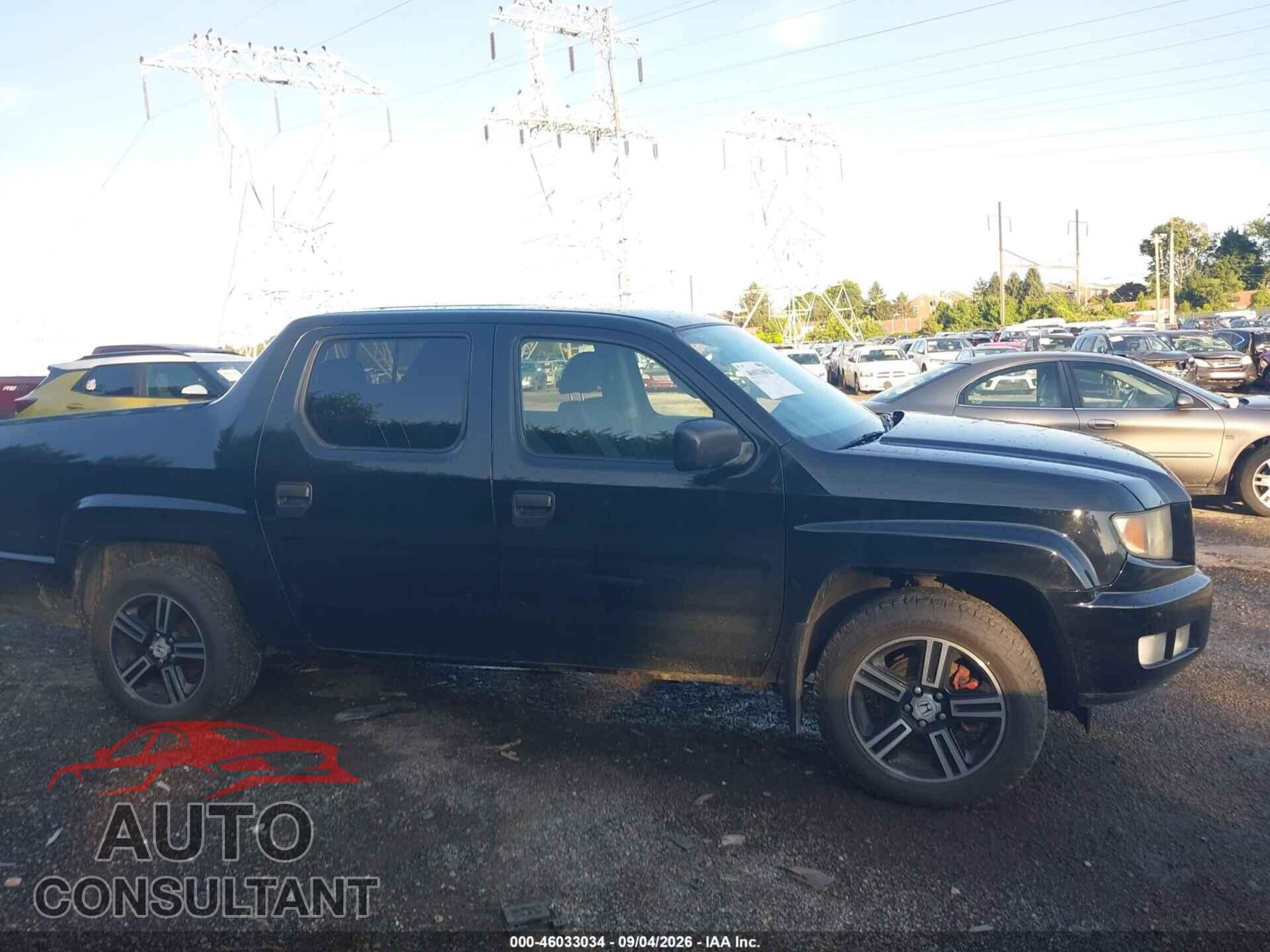HONDA RIDGELINE 2014 - 5FPYK1F73EB009637