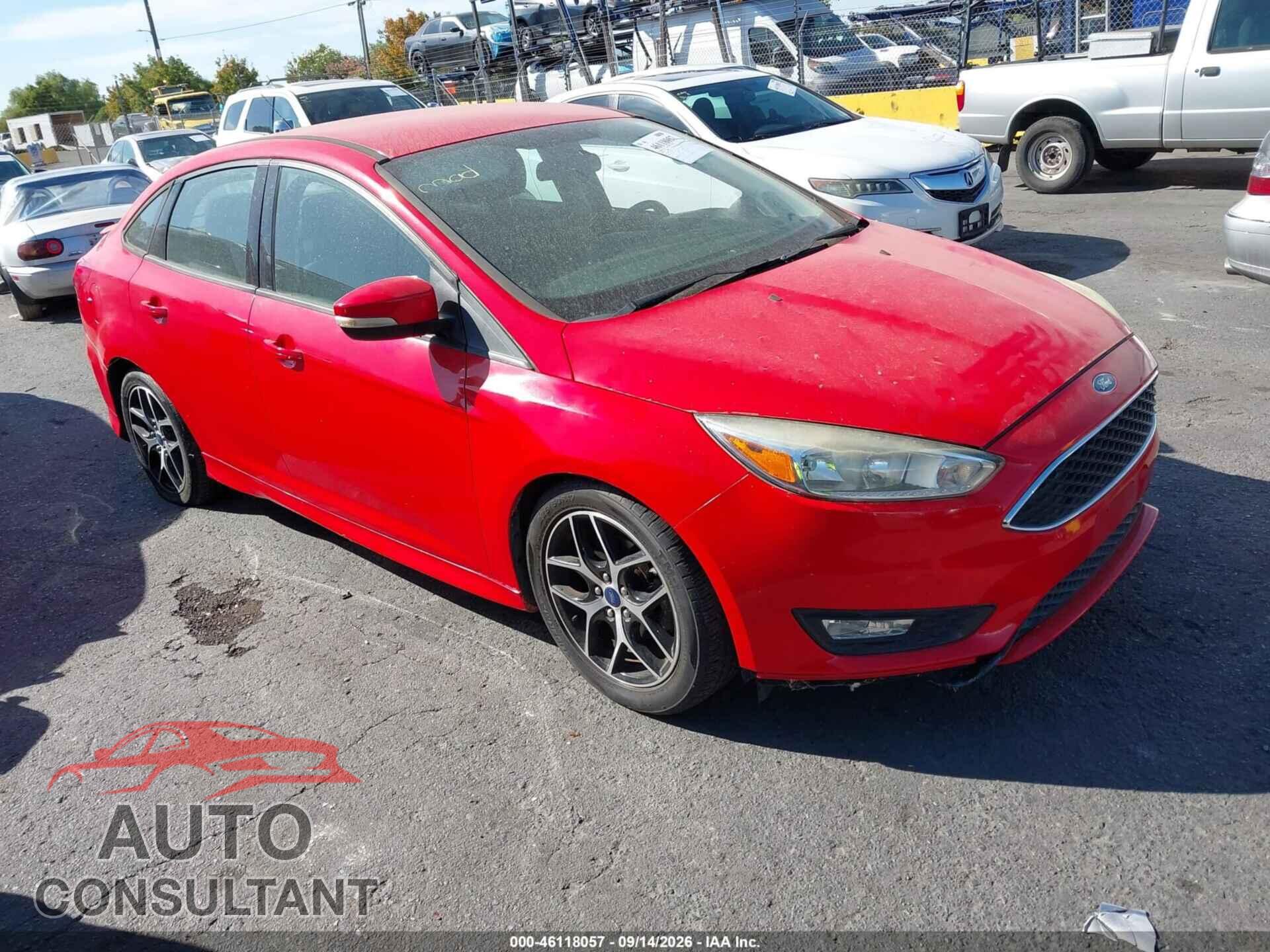 FORD FOCUS 2015 - 1FADP3F23FL324404