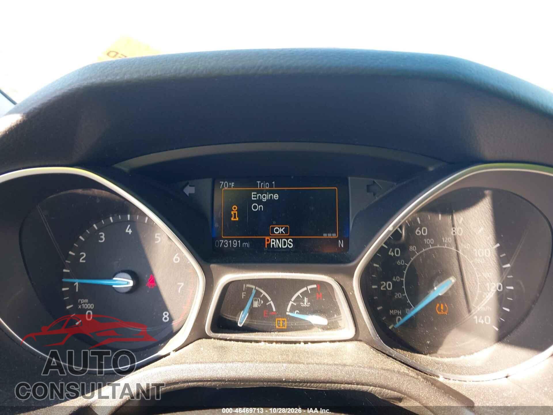 FORD FOCUS 2017 - 1FADP3M21HL243262
