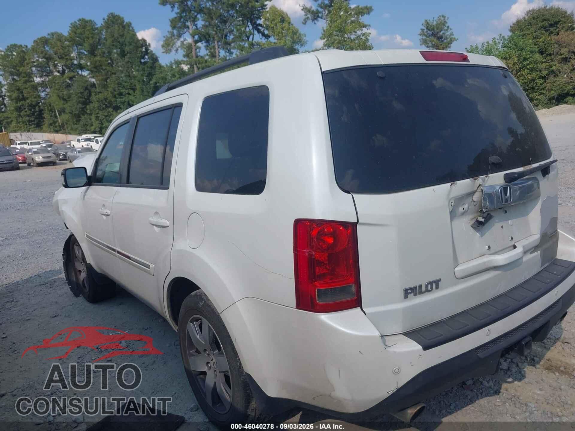 HONDA PILOT 2014 - 5FNYF3H90EB011689