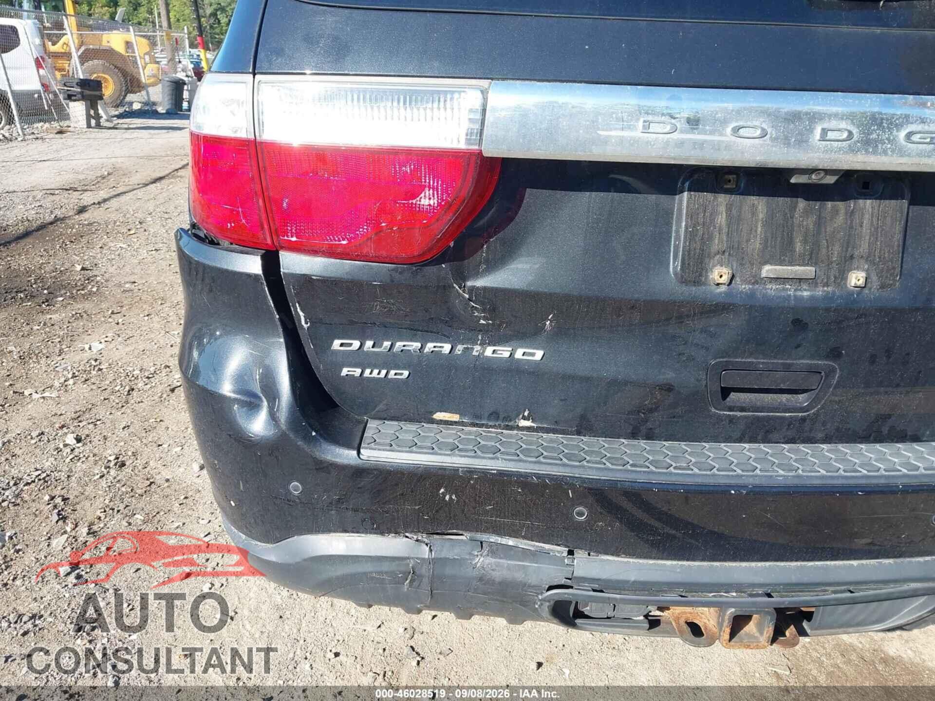DODGE DURANGO 2012 - 1C4RDJDGXCC163573