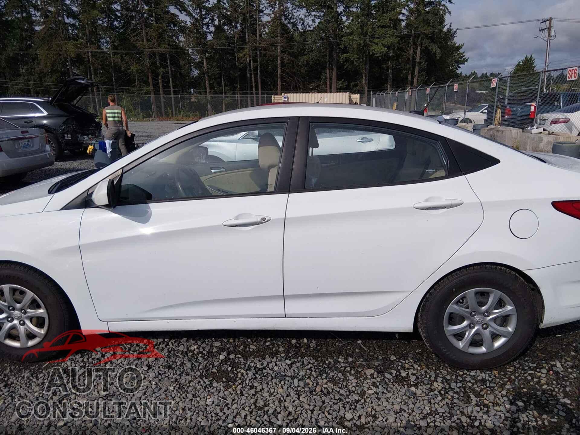 HYUNDAI ACCENT 2014 - KMHCT4AE5EU646300