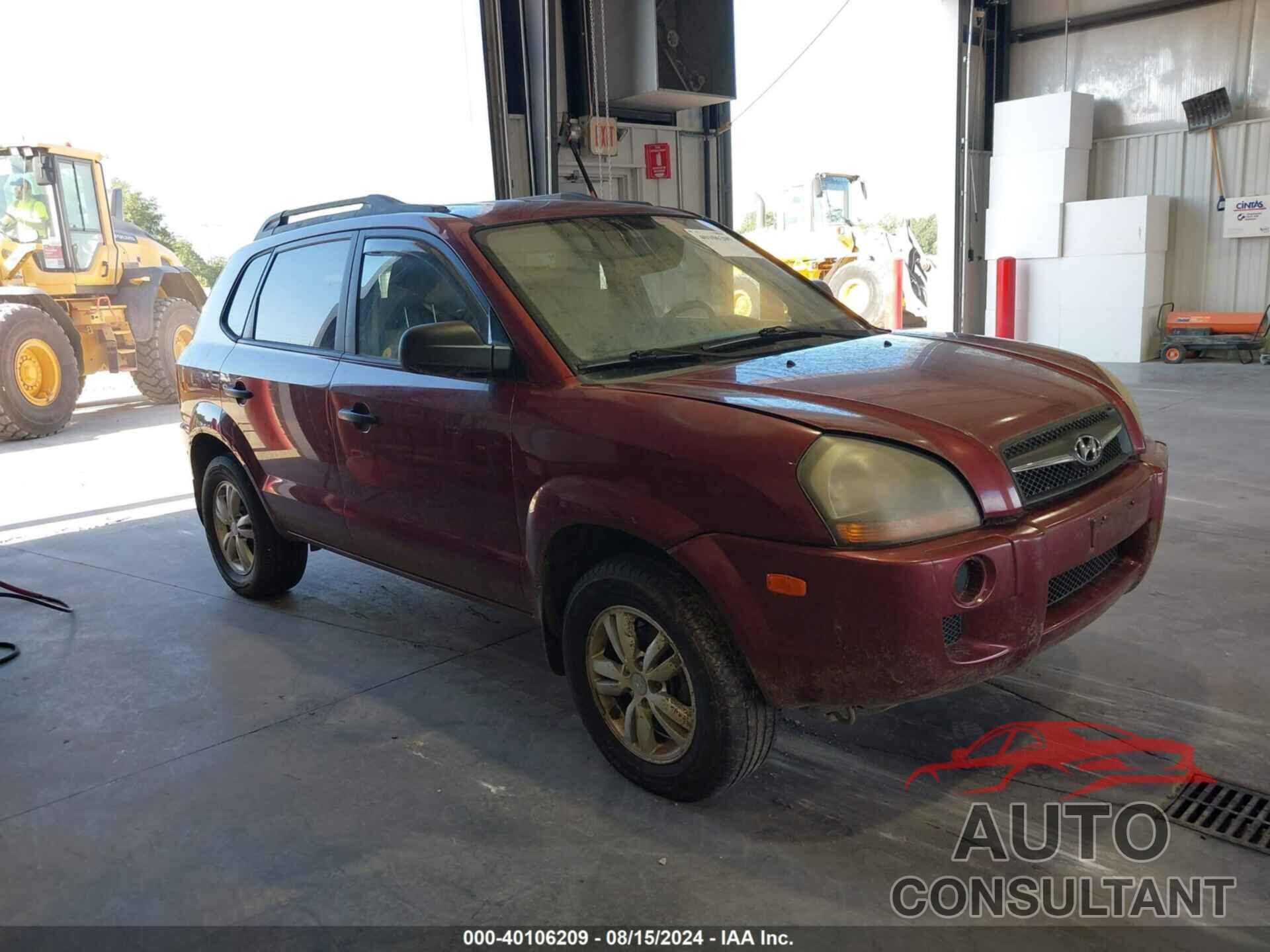 HYUNDAI TUCSON 2009 - KM8JM12B69U937725