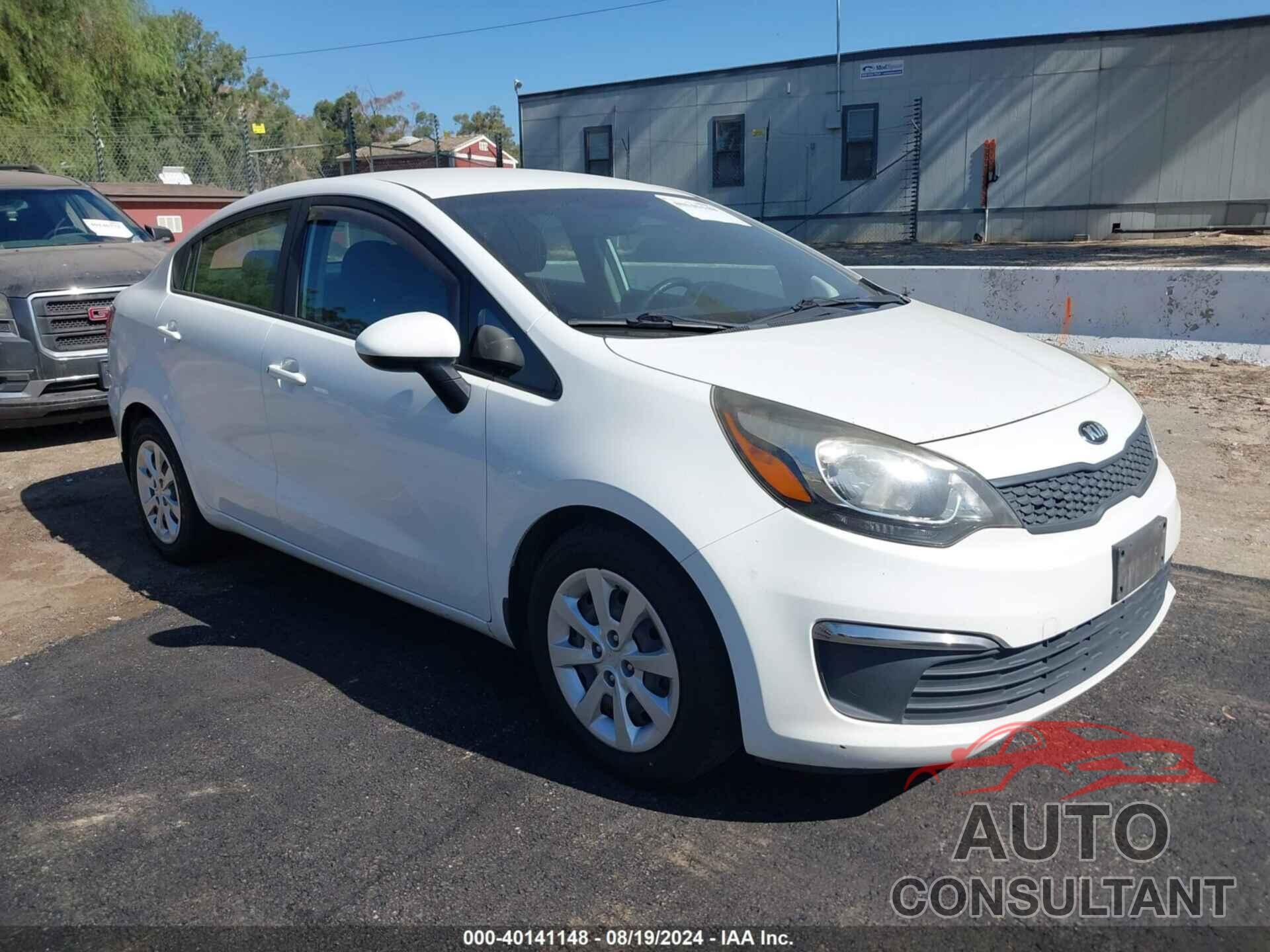 KIA RIO 2016 - KNADM4A38G6565834