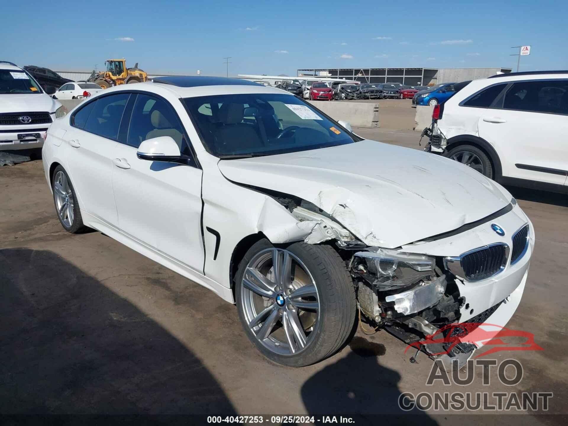 BMW 435I GRAN COUPE 2016 - WBA4B1C58GG241800