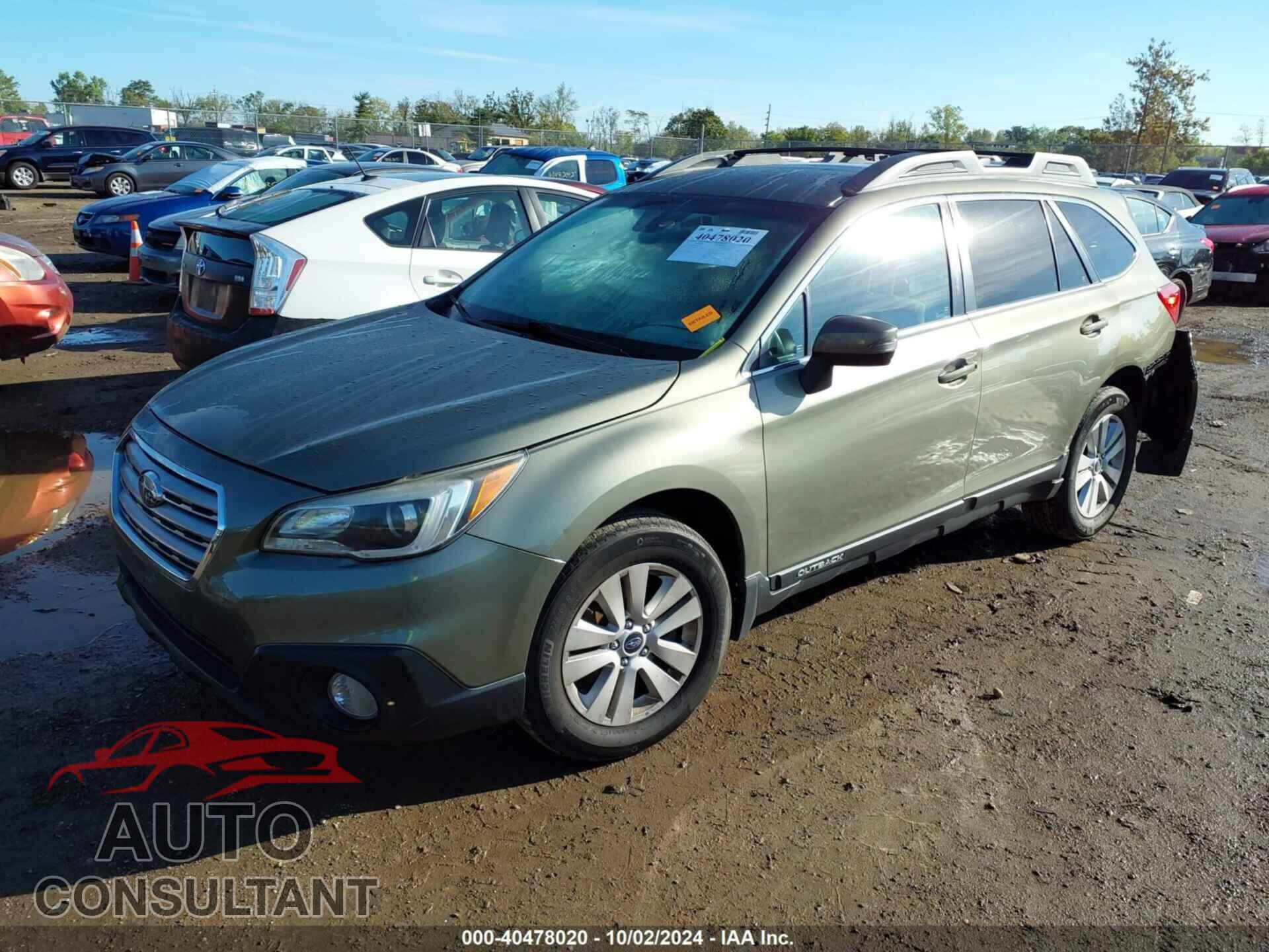 SUBARU OUTBACK 2017 - 4S4BSAFC6H3377254
