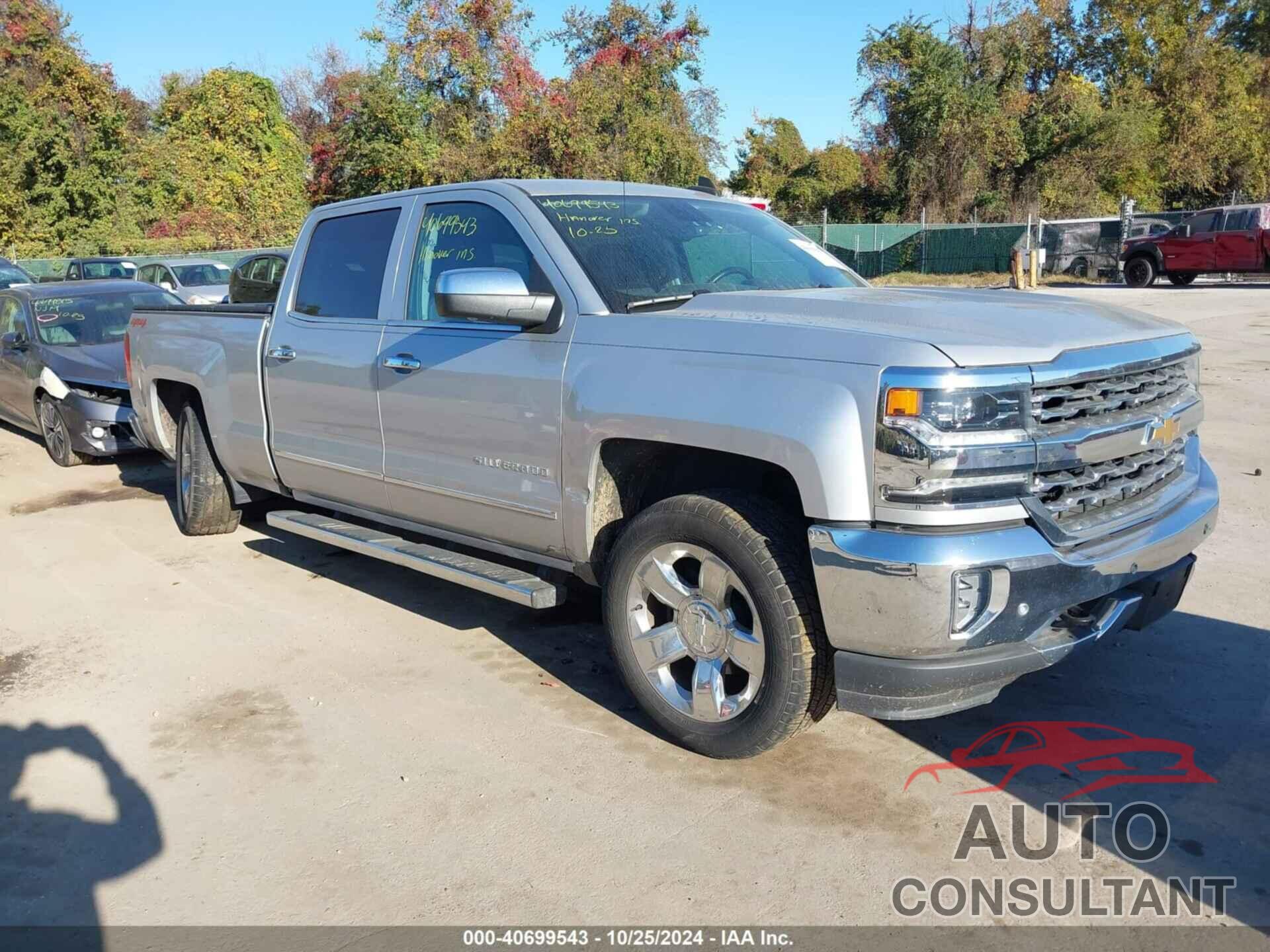 CHEVROLET SILVERADO 1500 2018 - 3GCUKSEC5JG285236