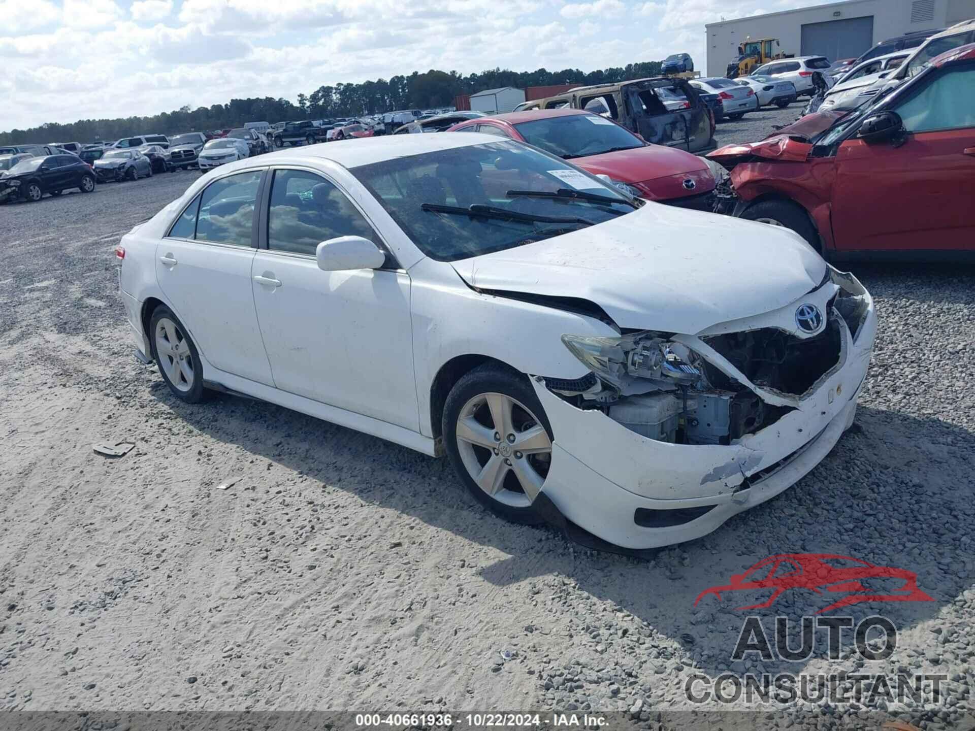 TOYOTA CAMRY 2010 - 4T1BF3EK0AU563042