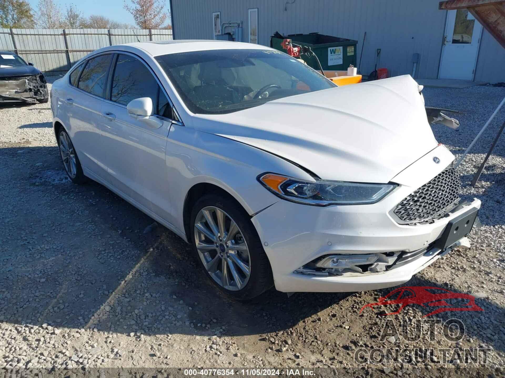 FORD FUSION 2017 - 3FA6P0K94HR291198