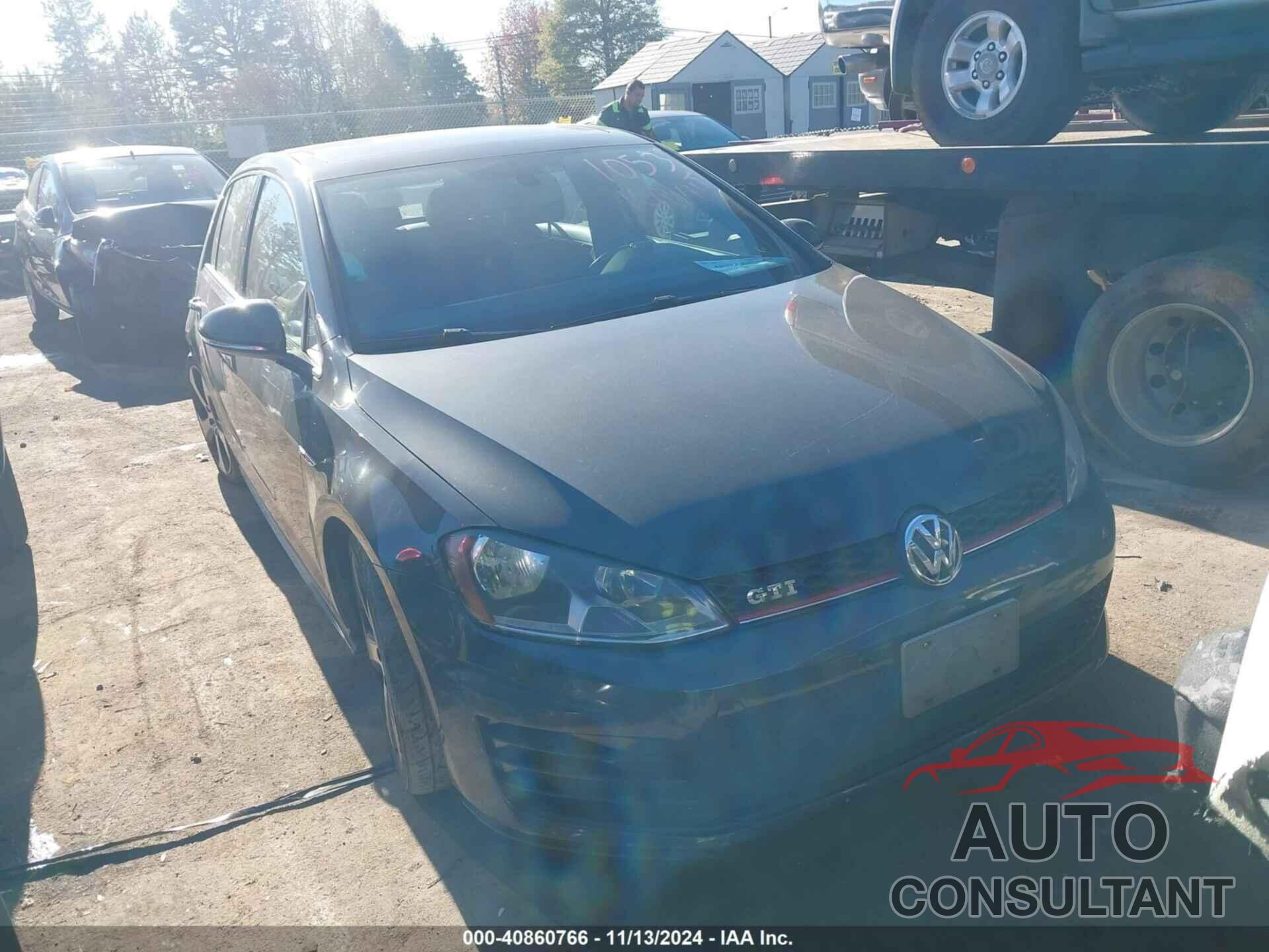 VOLKSWAGEN GOLF GTI 2015 - 3VW5T7AUXFM001053