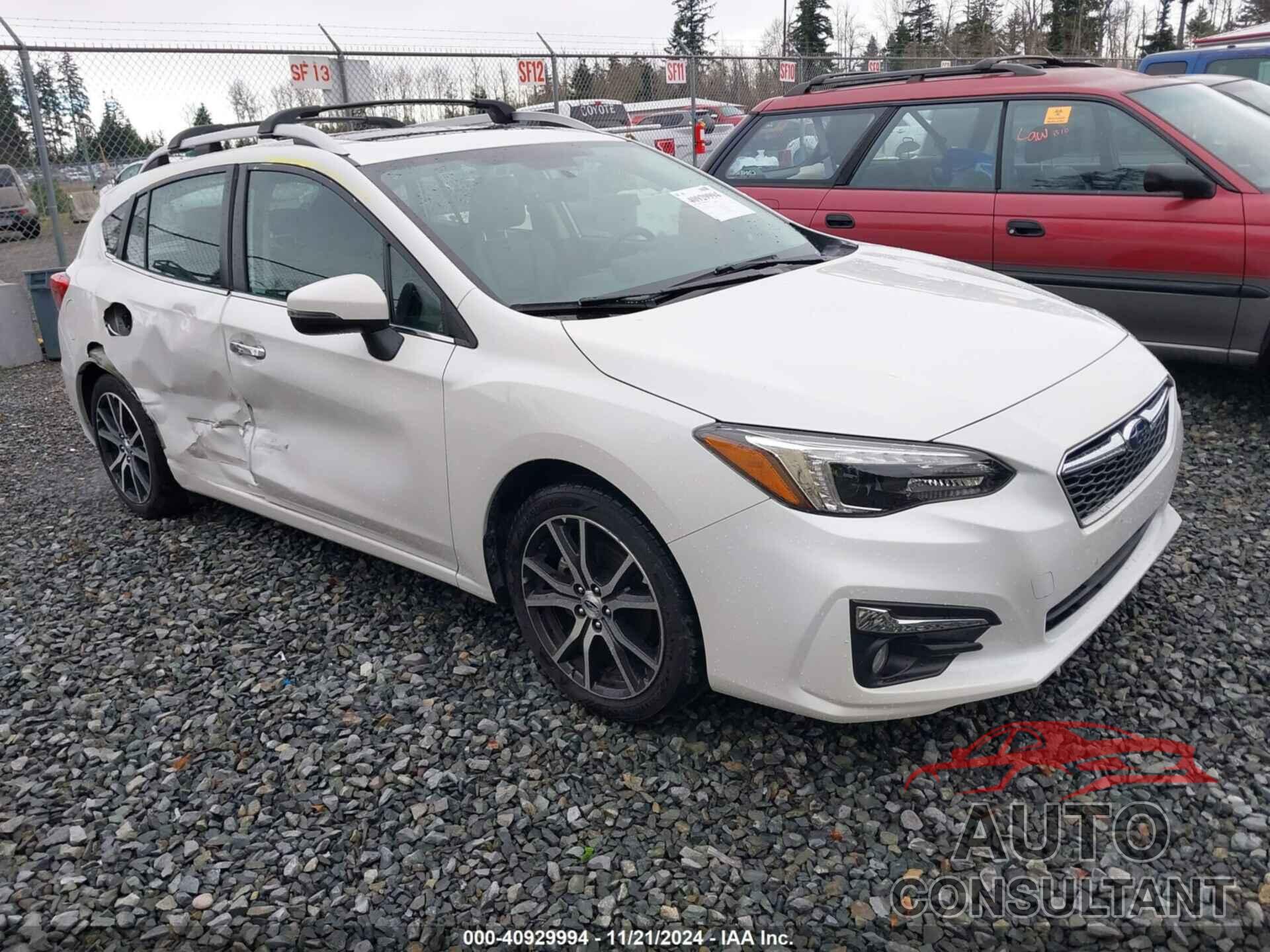 SUBARU IMPREZA 2018 - 4S3GTAT61J3704848