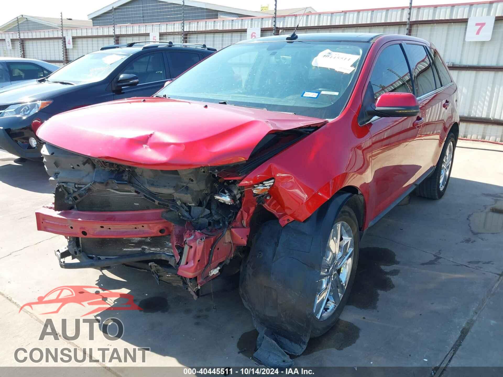 FORD EDGE 2012 - 2FMDK3KC6CBA40828