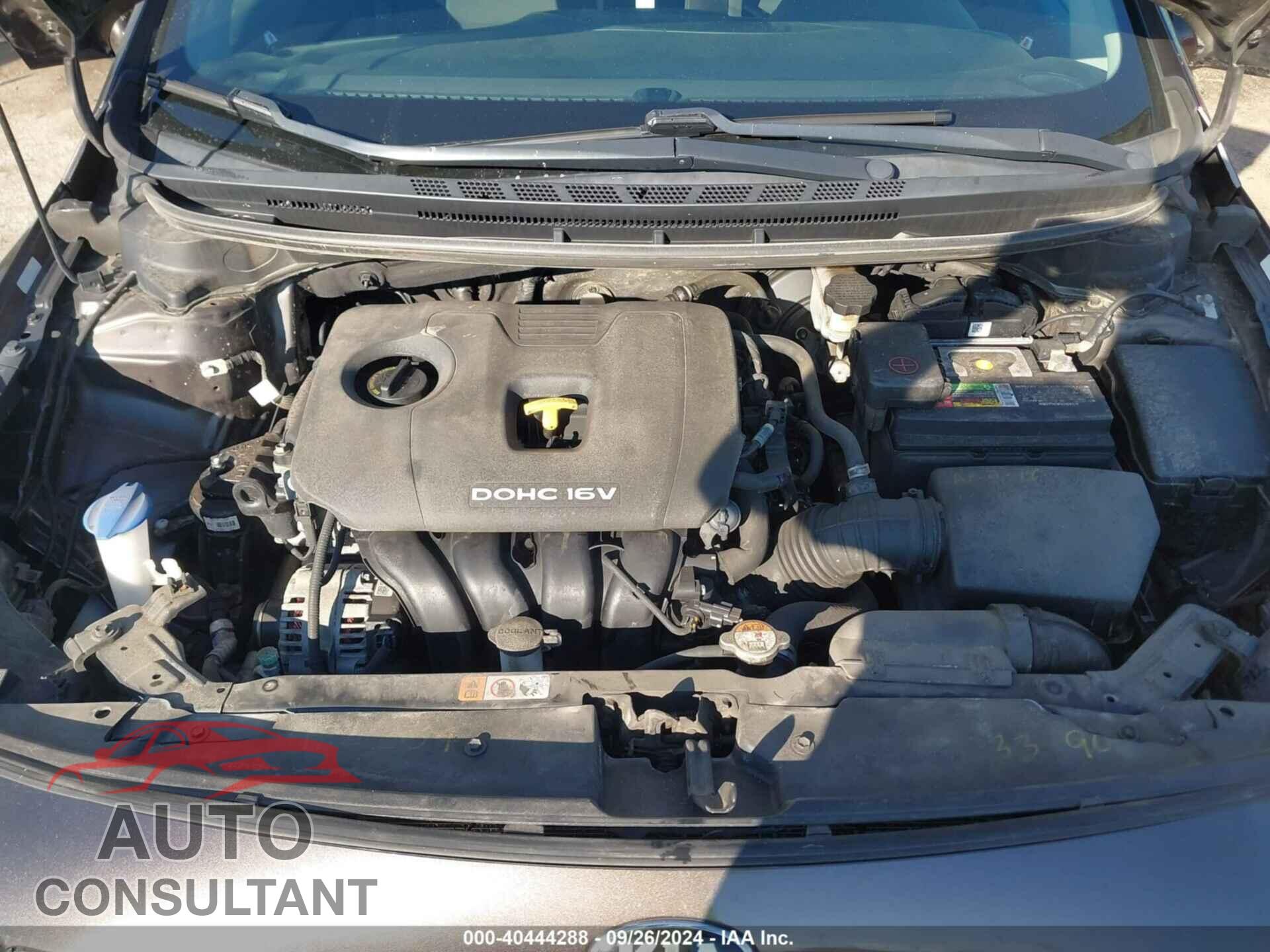 KIA FORTE 2017 - 3KPFK4A73HE103178