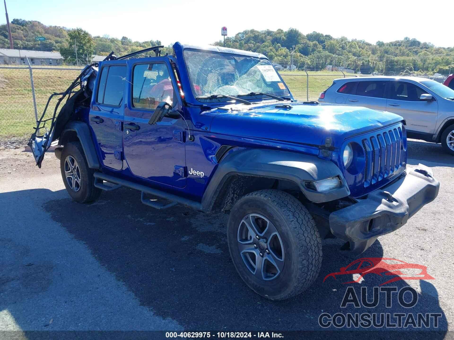 JEEP WRANGLER UNLIMITED 2018 - 1C4HJXDG3JW290197