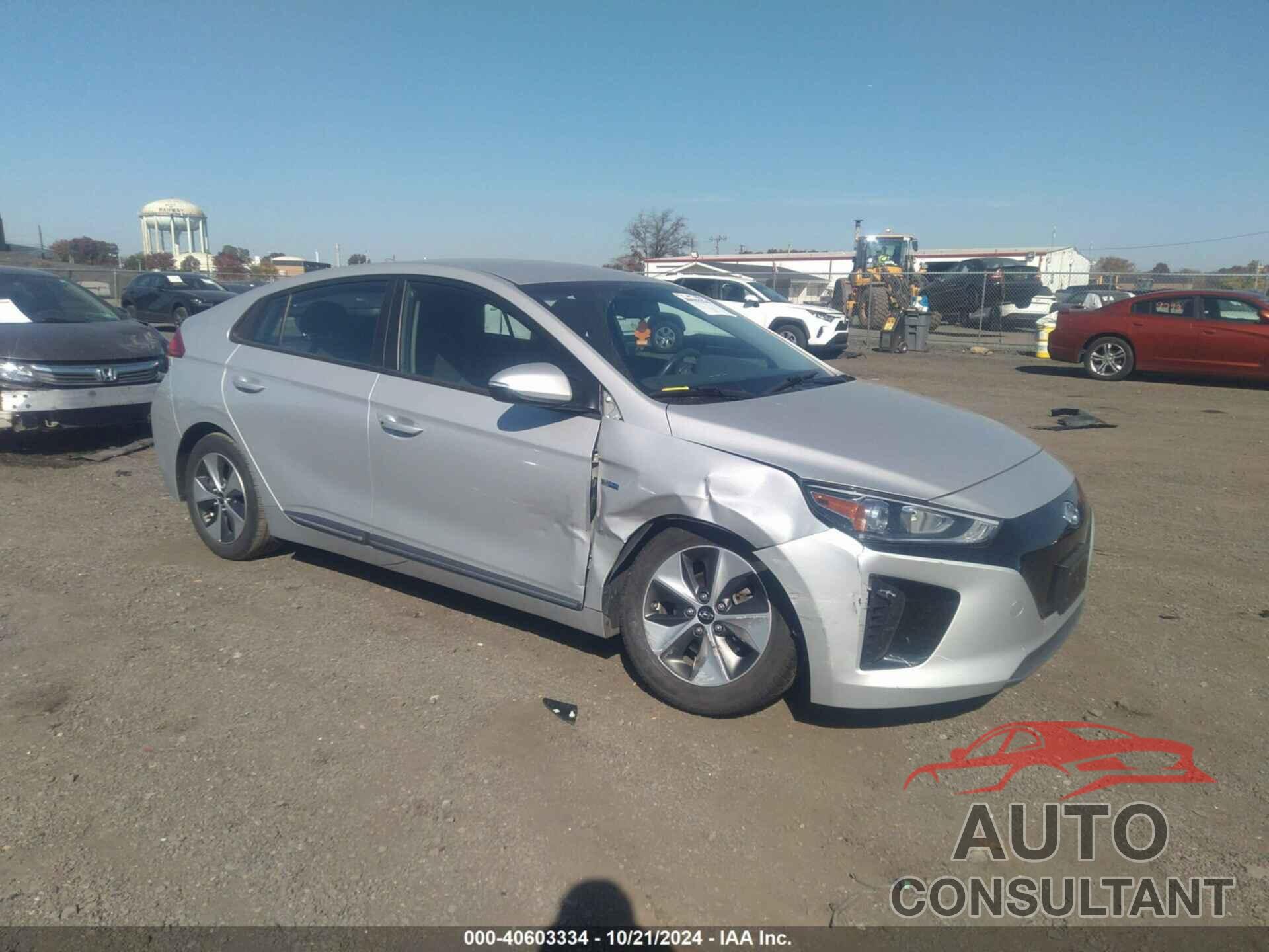 HYUNDAI IONIQ ELECTRIC 2019 - KMHC75LHXKU048796
