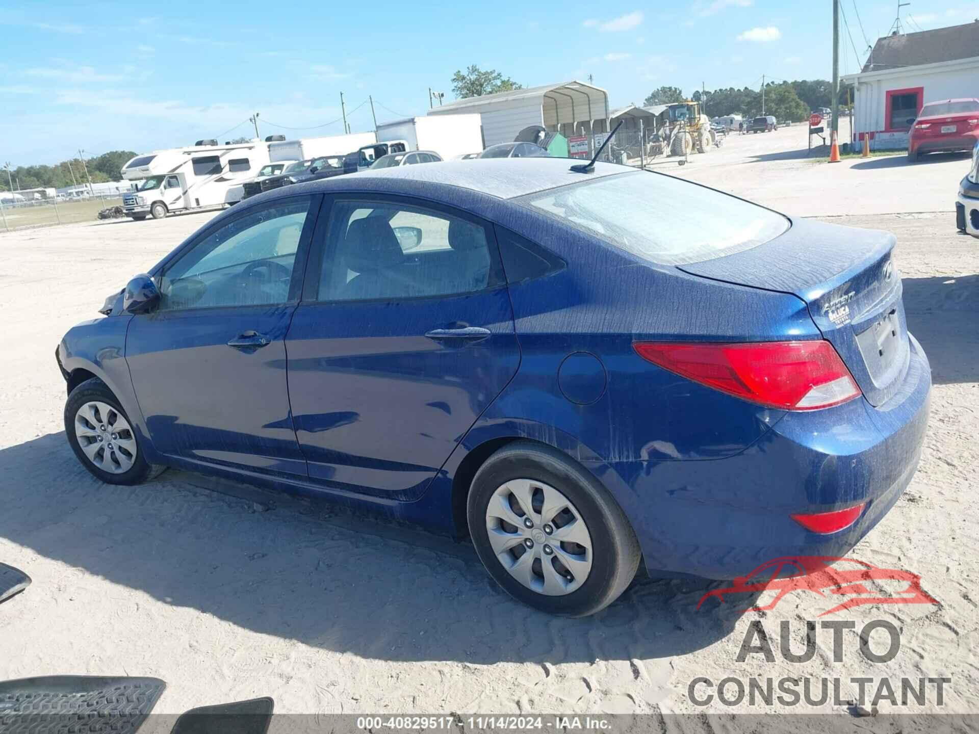HYUNDAI ACCENT 2016 - KMHCT4AE3GU982367