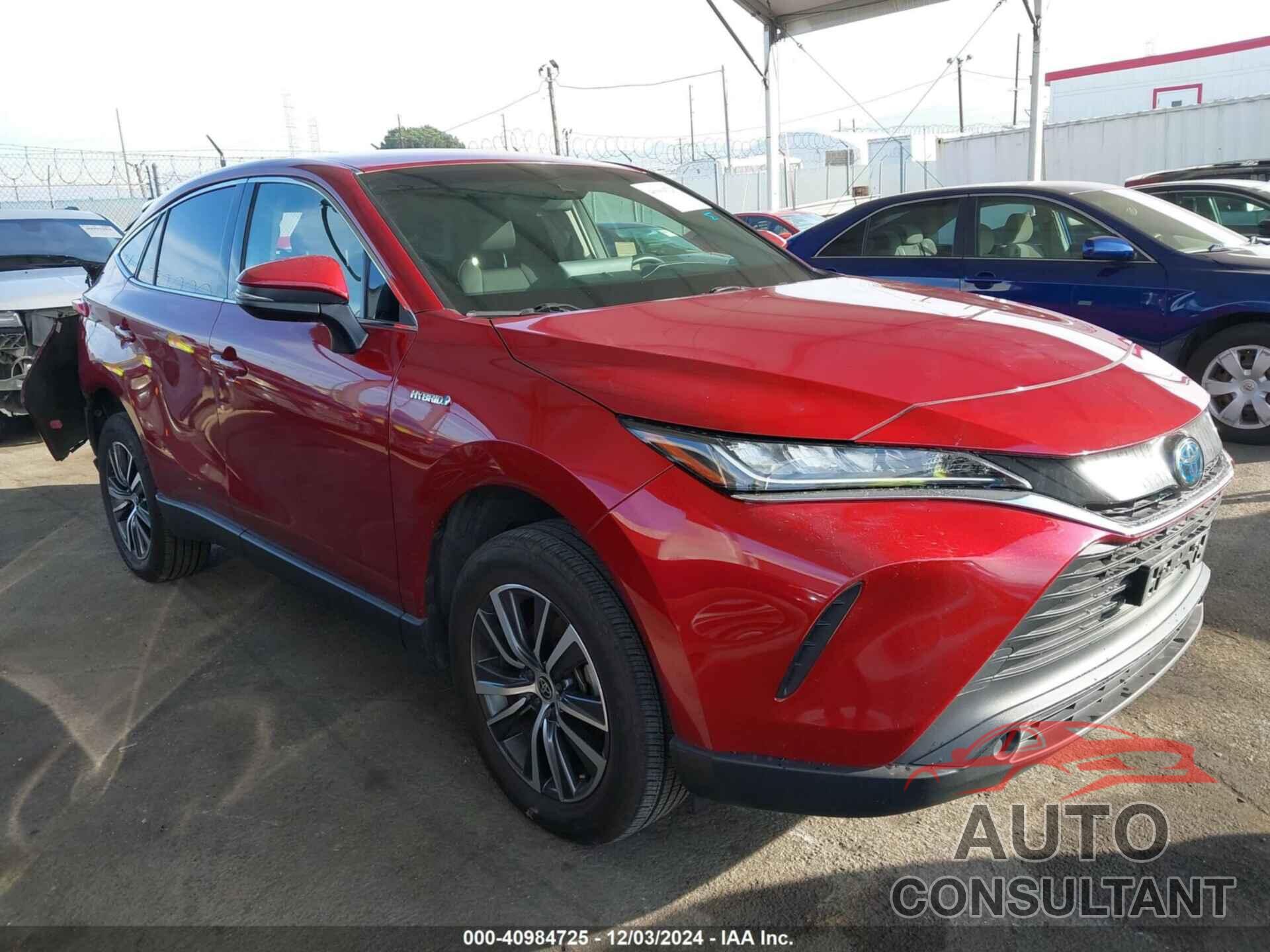 TOYOTA VENZA 2021 - JTEAAAAH4MJ016404