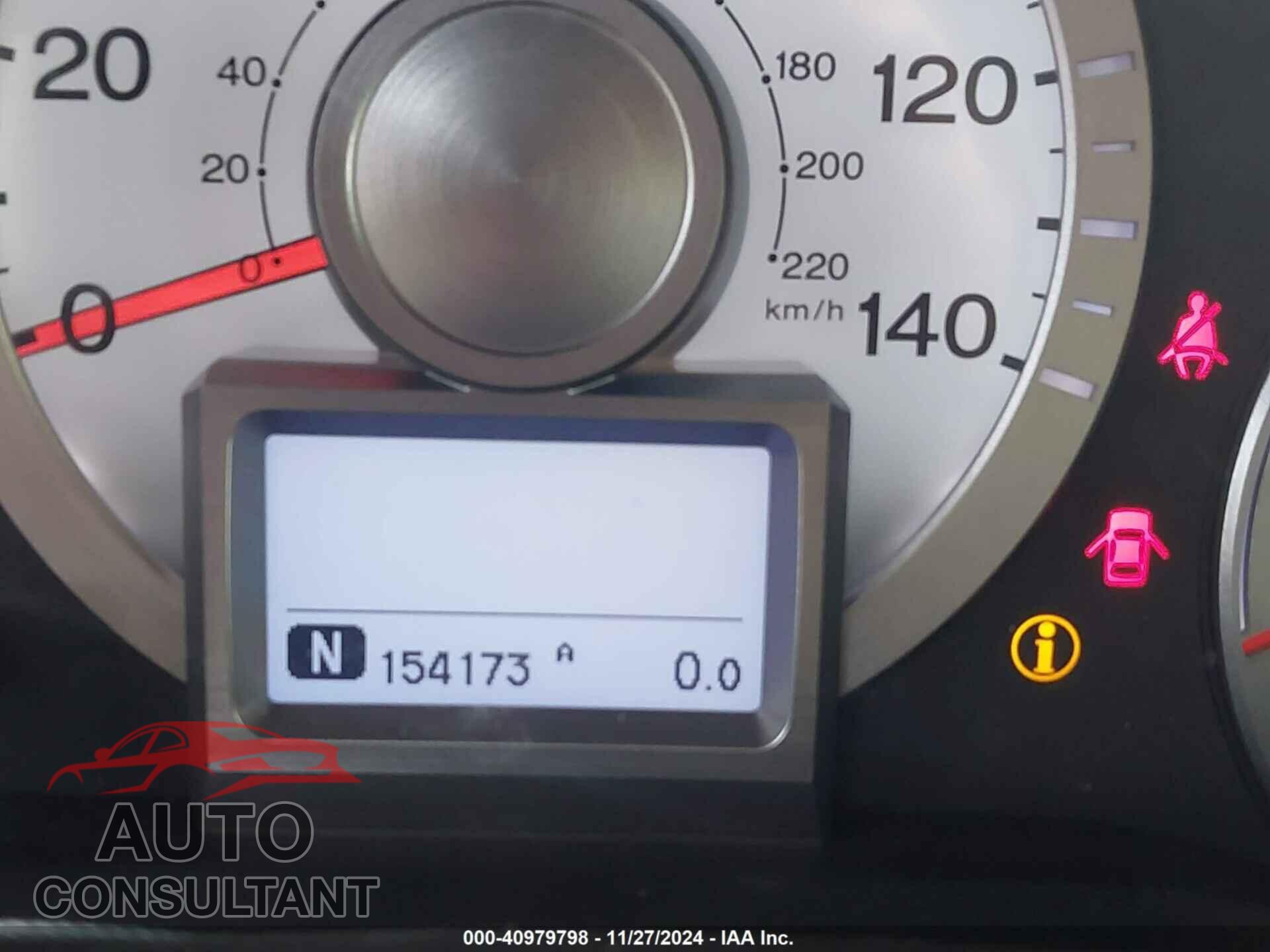 HONDA PILOT 2011 - 5FNYF3H94BB046733