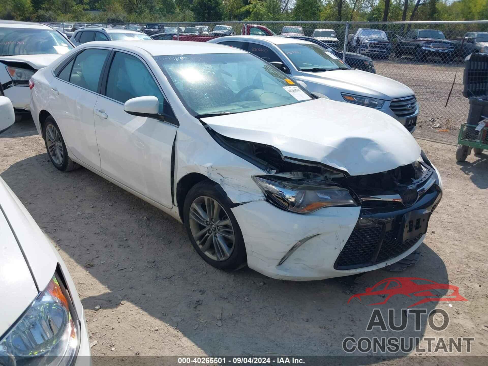 TOYOTA CAMRY 2017 - 4T1BF1FK7HU387605