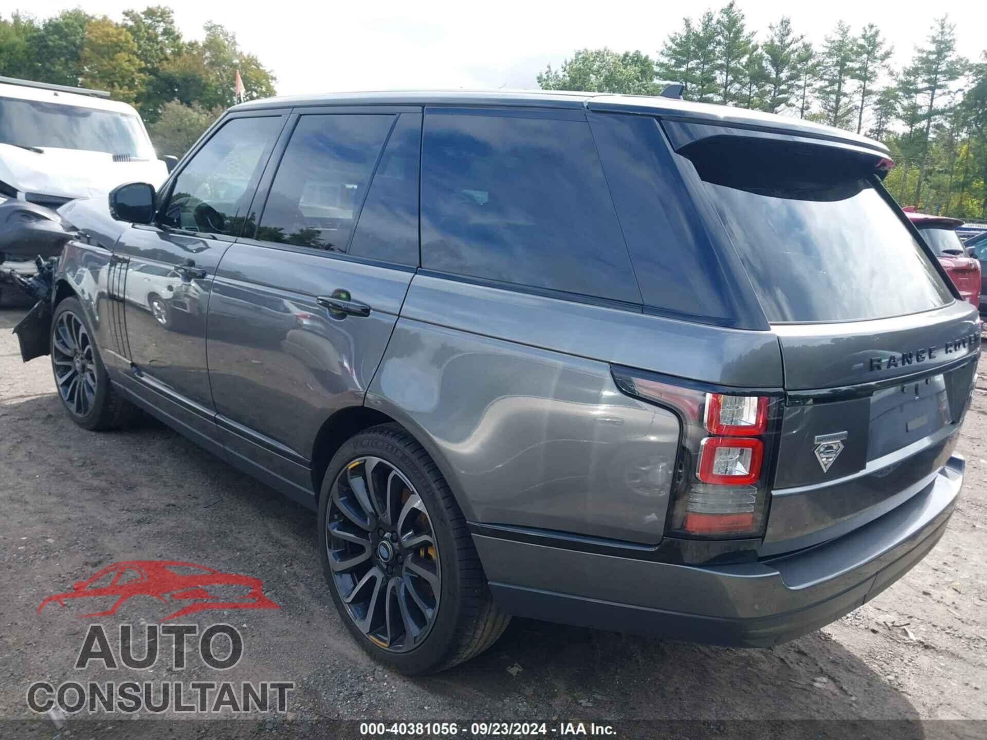 LAND ROVER RANGE ROVER 2016 - SALGS2EF3GA269429