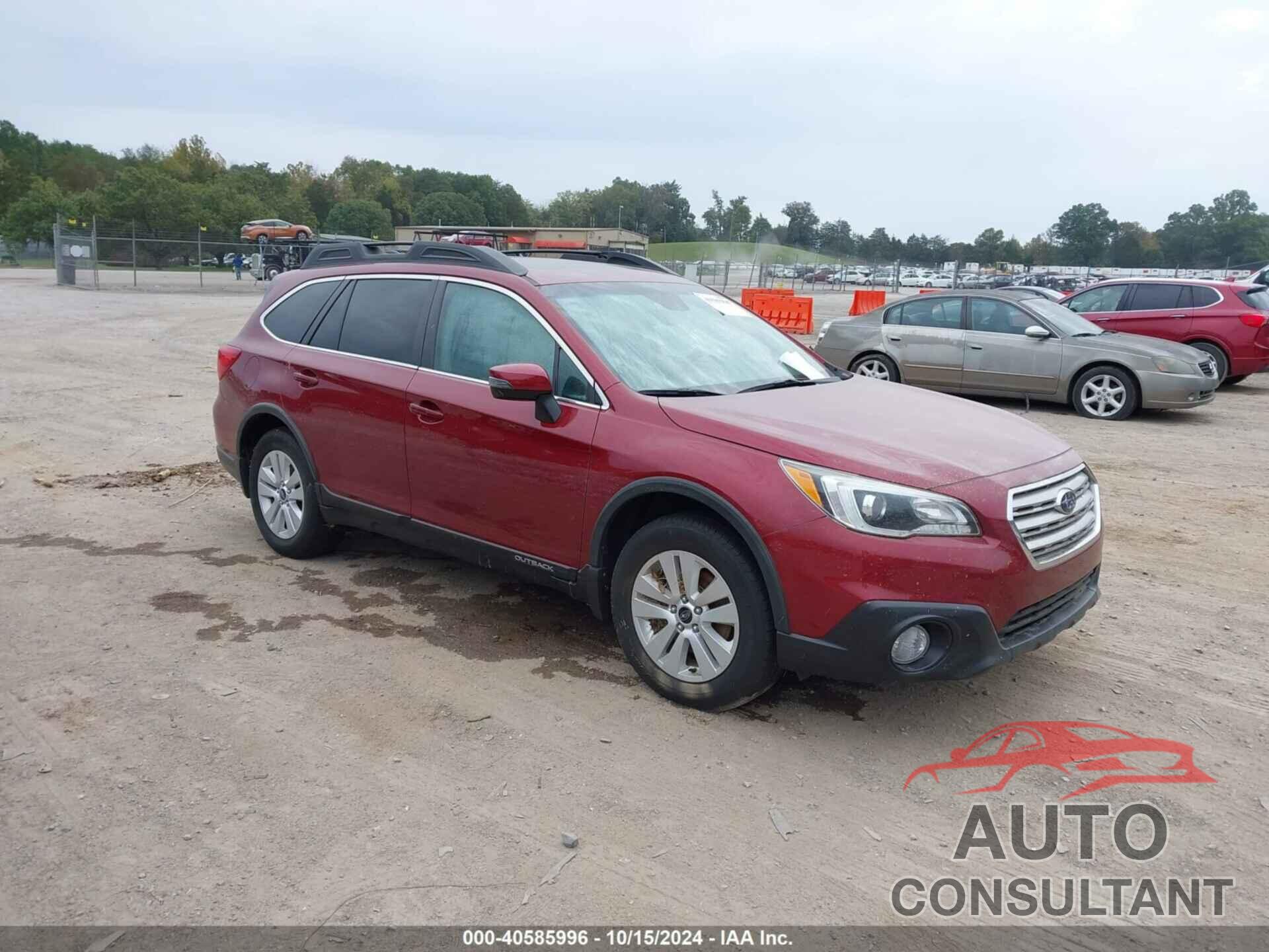 SUBARU OUTBACK 2017 - 4S4BSAHC1H3335894