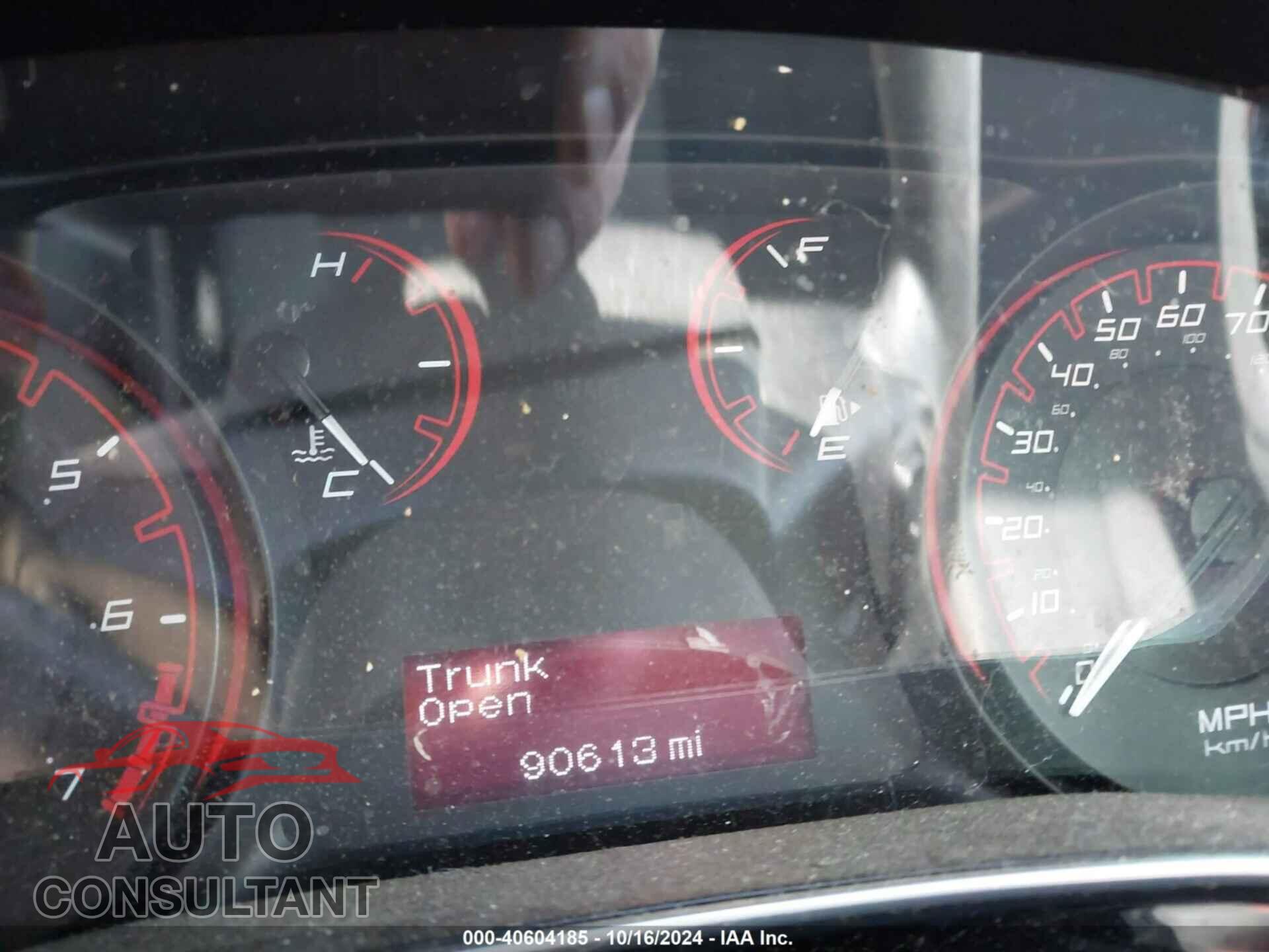 DODGE DART 2016 - 1C3CDFAA9GD606139