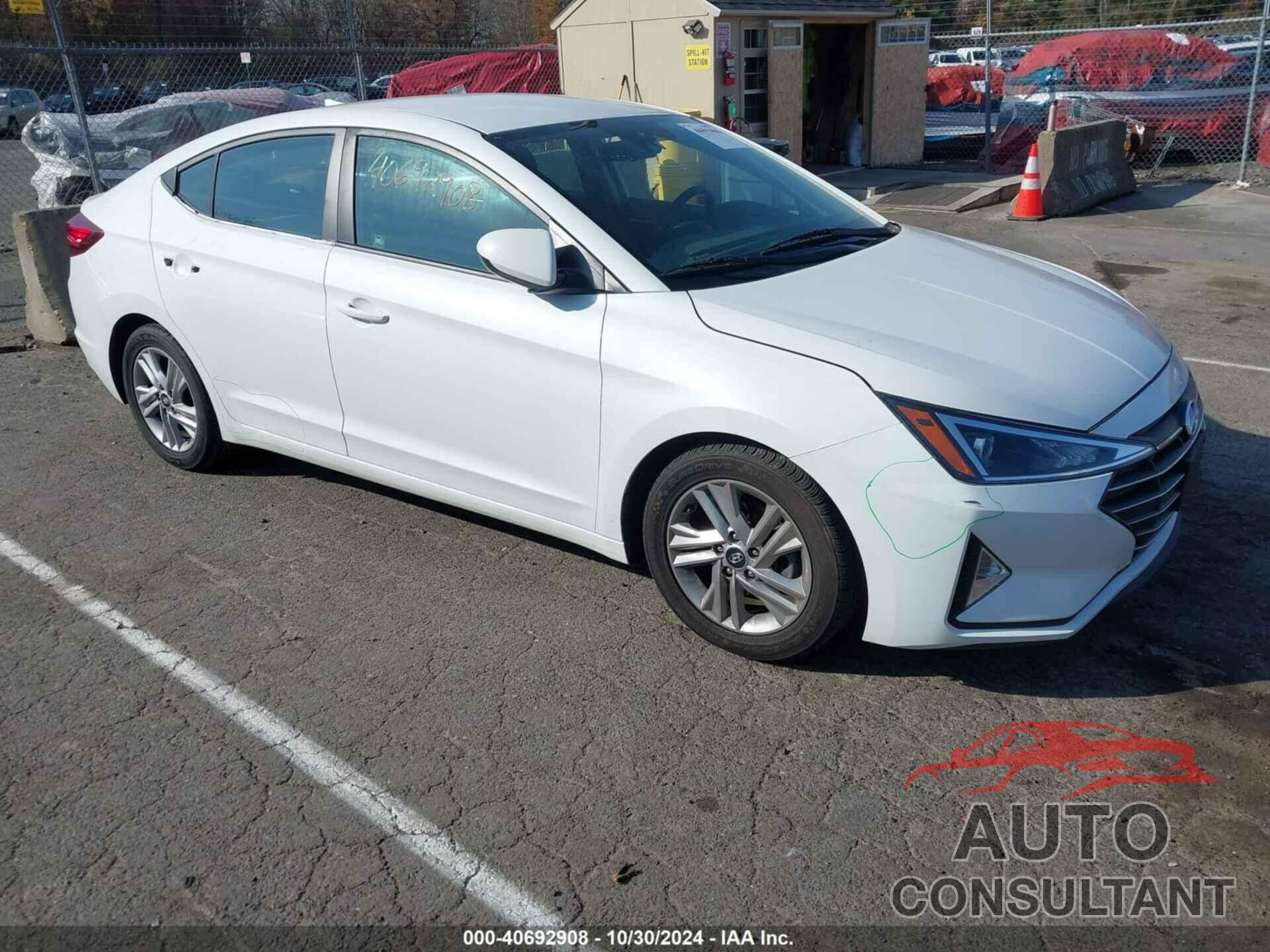 HYUNDAI ELANTRA 2020 - 5NPD84LF7LH625374