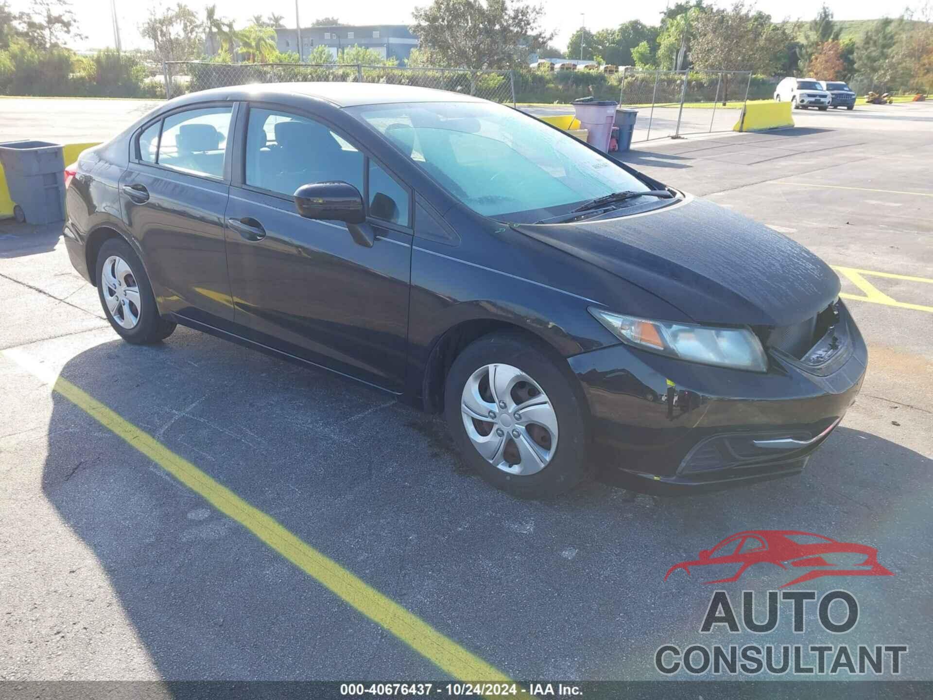 HONDA CIVIC 2014 - 19XFB2F51EE202993
