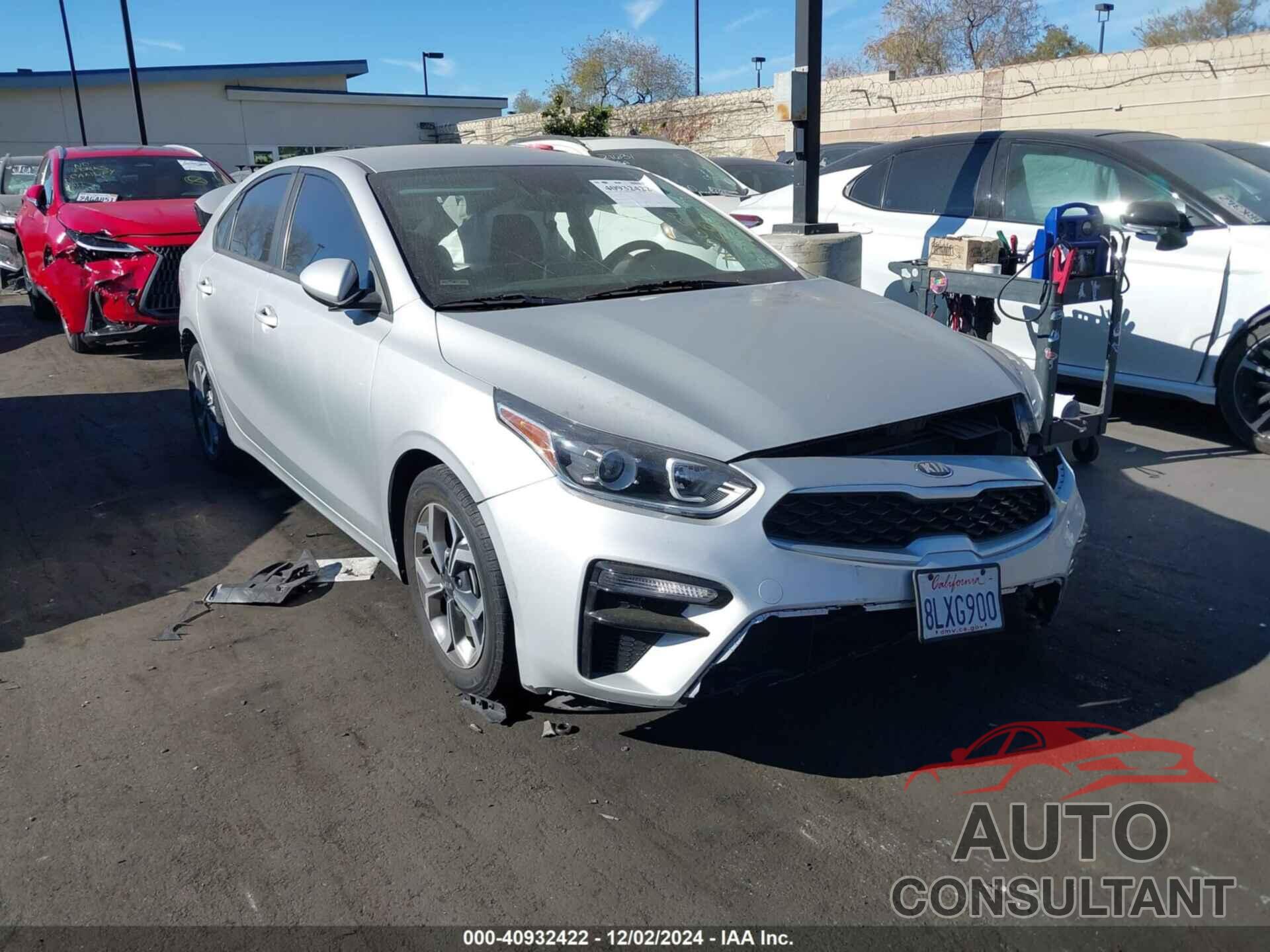 KIA FORTE 2019 - 3KPF24AD8KE137209