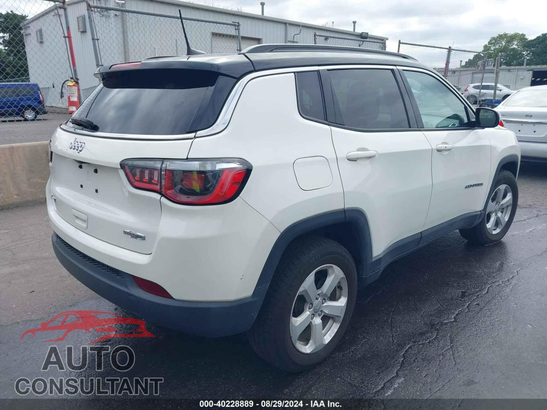 JEEP COMPASS 2019 - 3C4NJDBB8KT767710