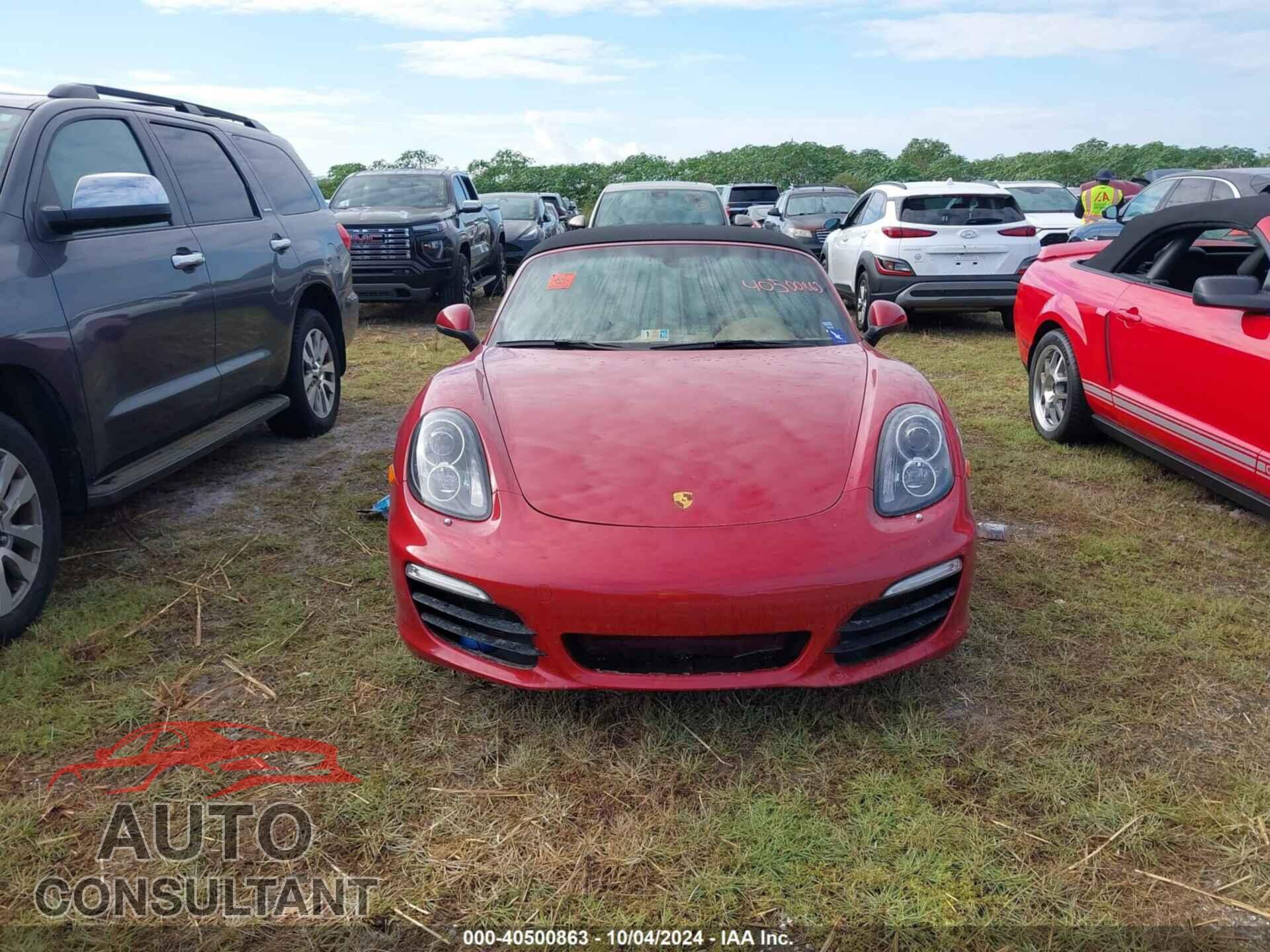 PORSCHE BOXSTER 2014 - WP0CB2A81EK140643