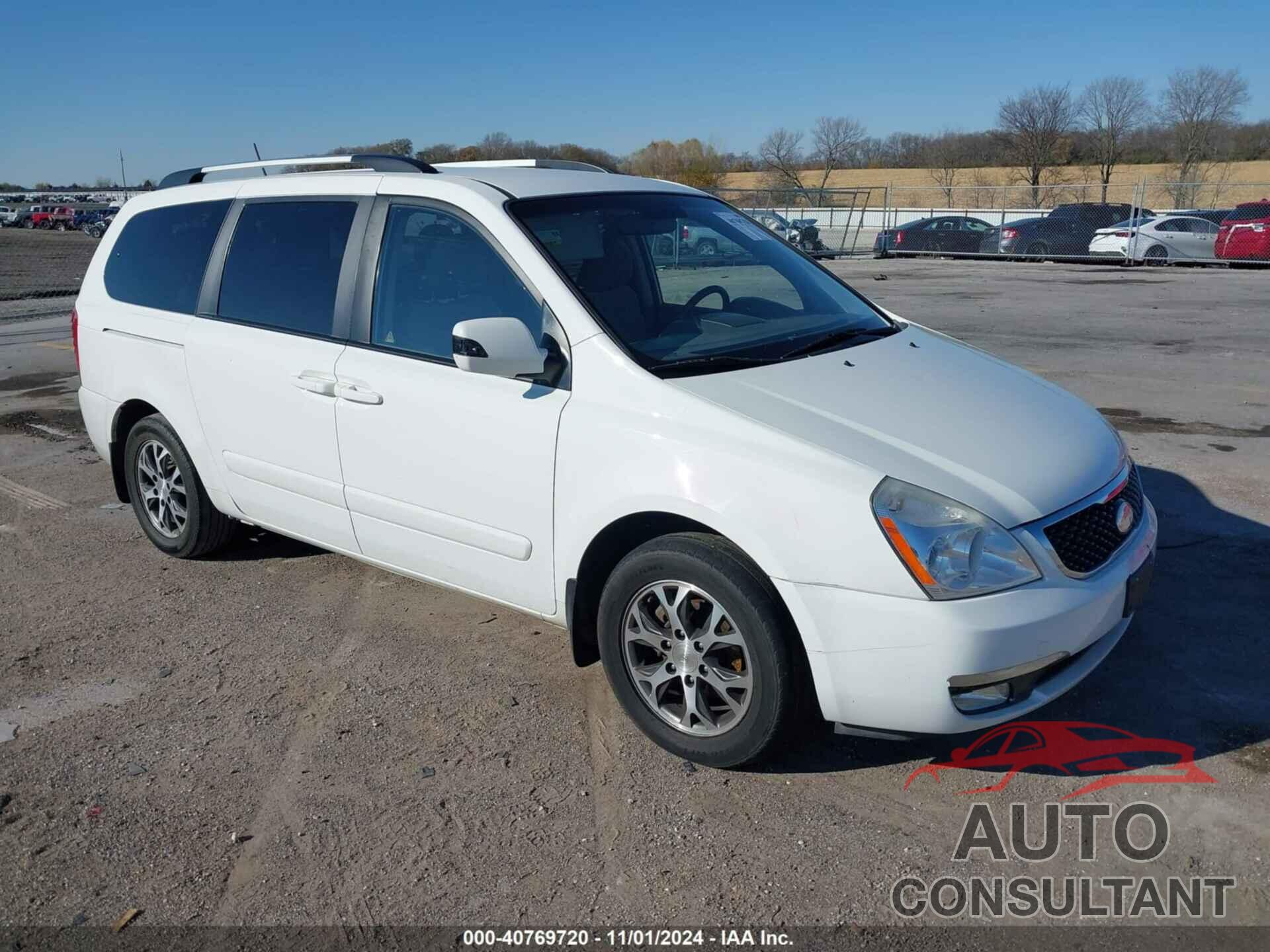 KIA SEDONA 2014 - KNDMG4C79E6587817