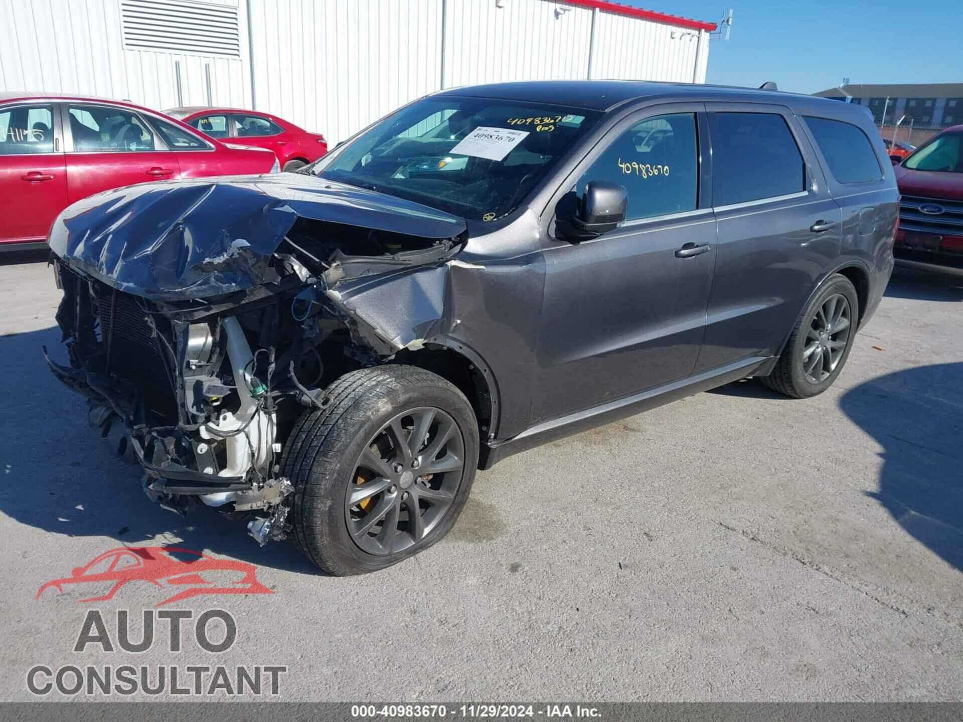 DODGE DURANGO 2018 - 1C4RDHDG1JC154136